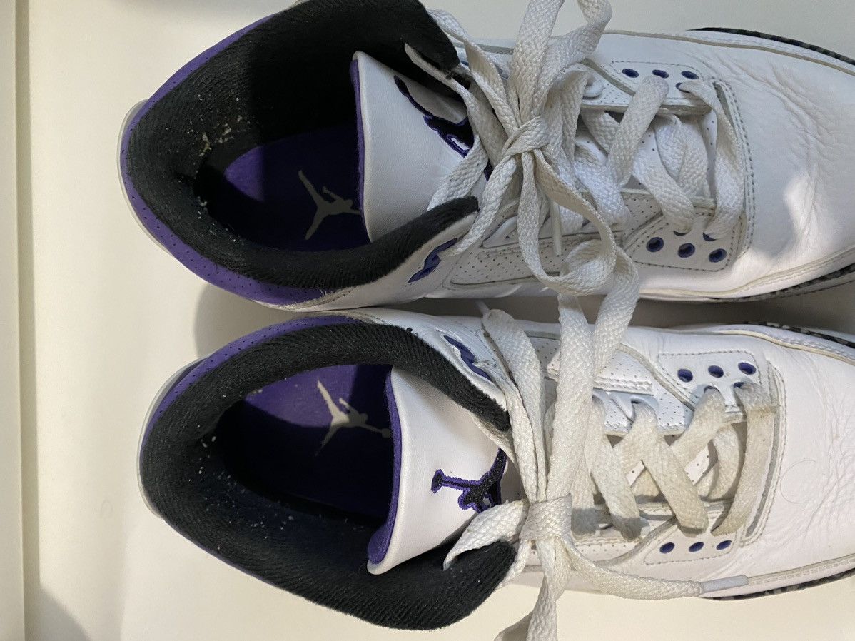 Jordan Brand × Nike Air Jordan 3 nike retro dark iris Size US 10 / EU 43 - 5 Thumbnail