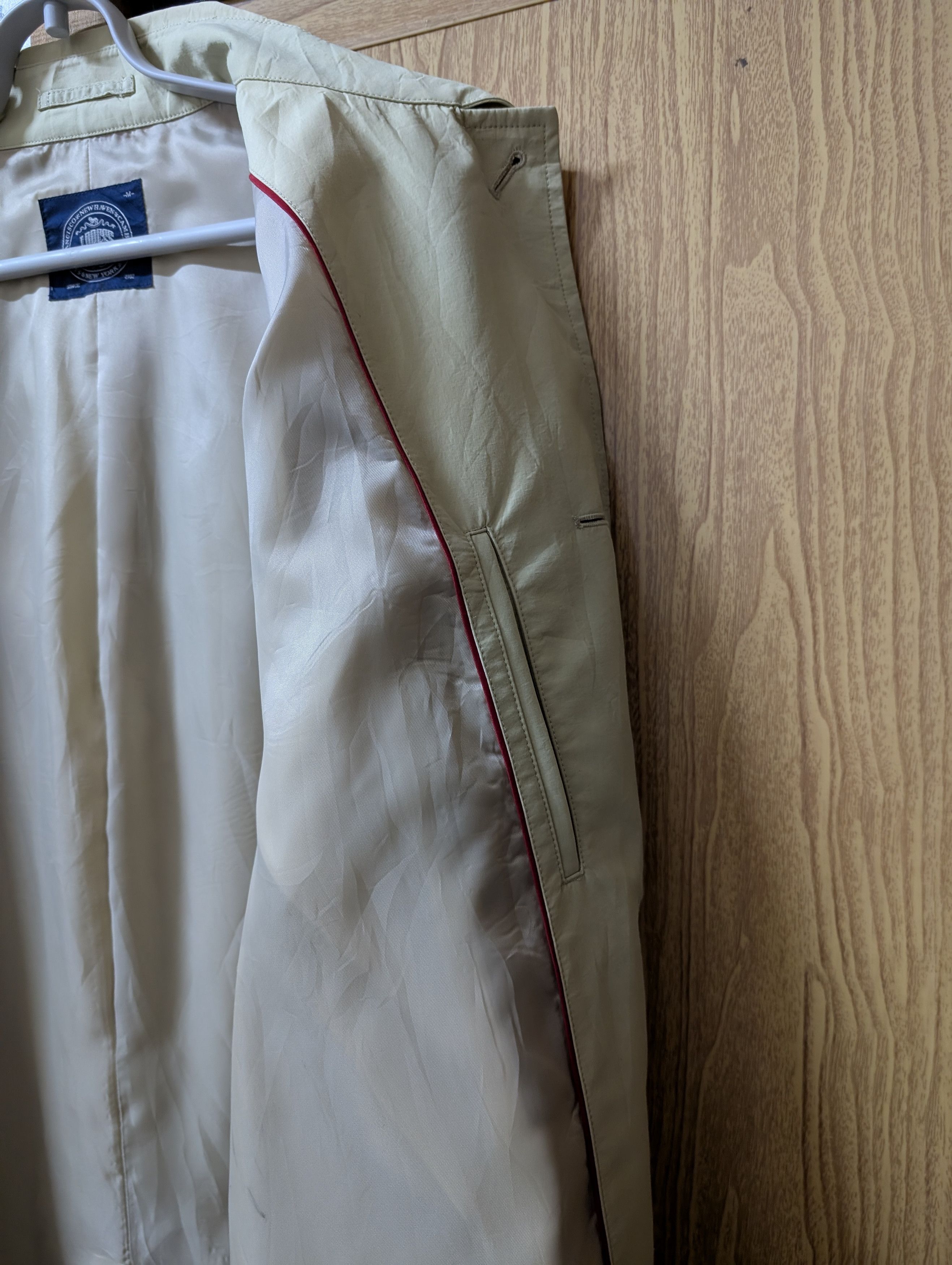 J. Press Vintage J Press Jacket Beige Mac Single Breasted Raincoat Size US M / EU 48-50 / 2 - 8 Thumbnail