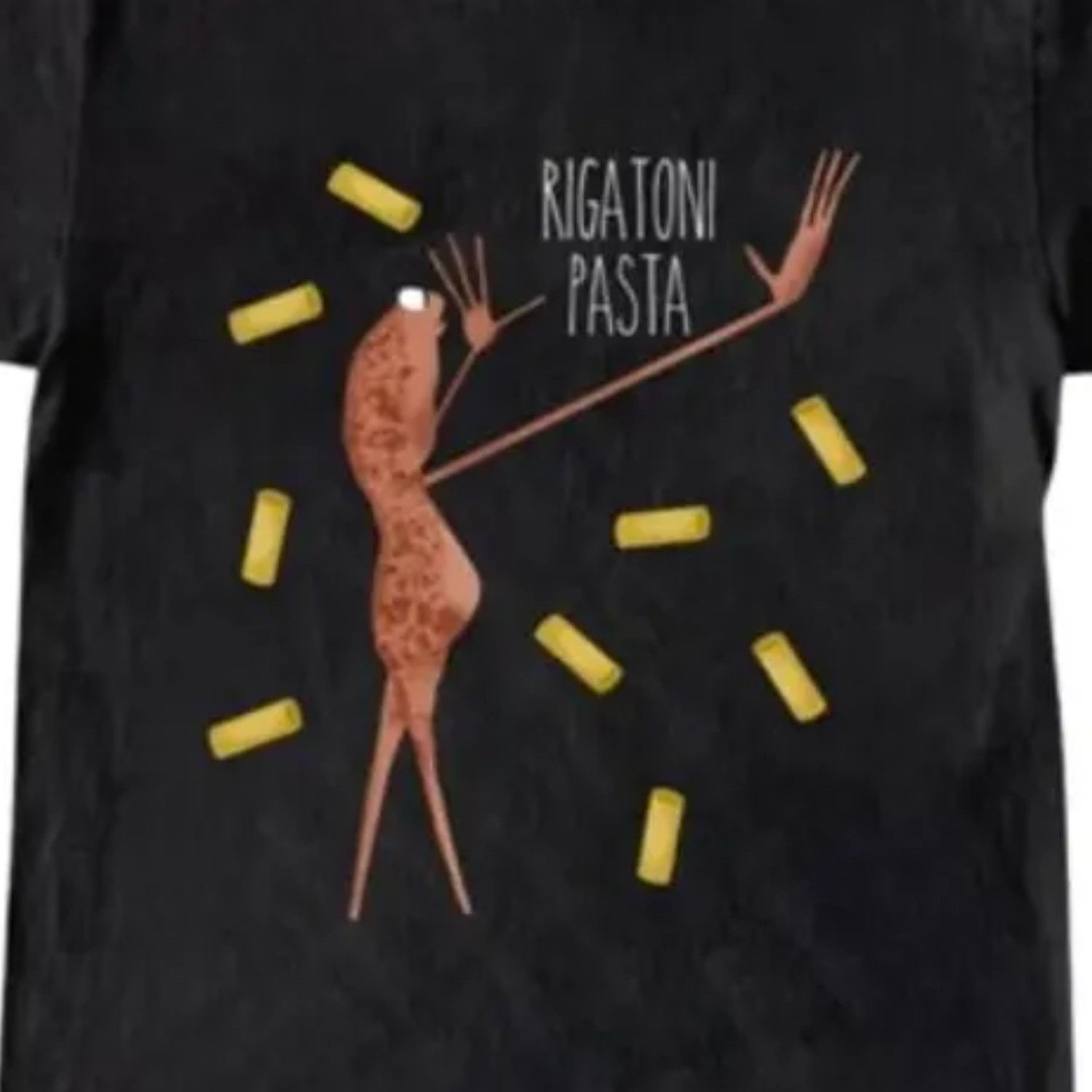 Japanese Brand Marcus the Worm Rigatoni Pasta Shirt: Funny Meme Tee Size US L / EU 52-54 / 3 - 2 Thumbnail