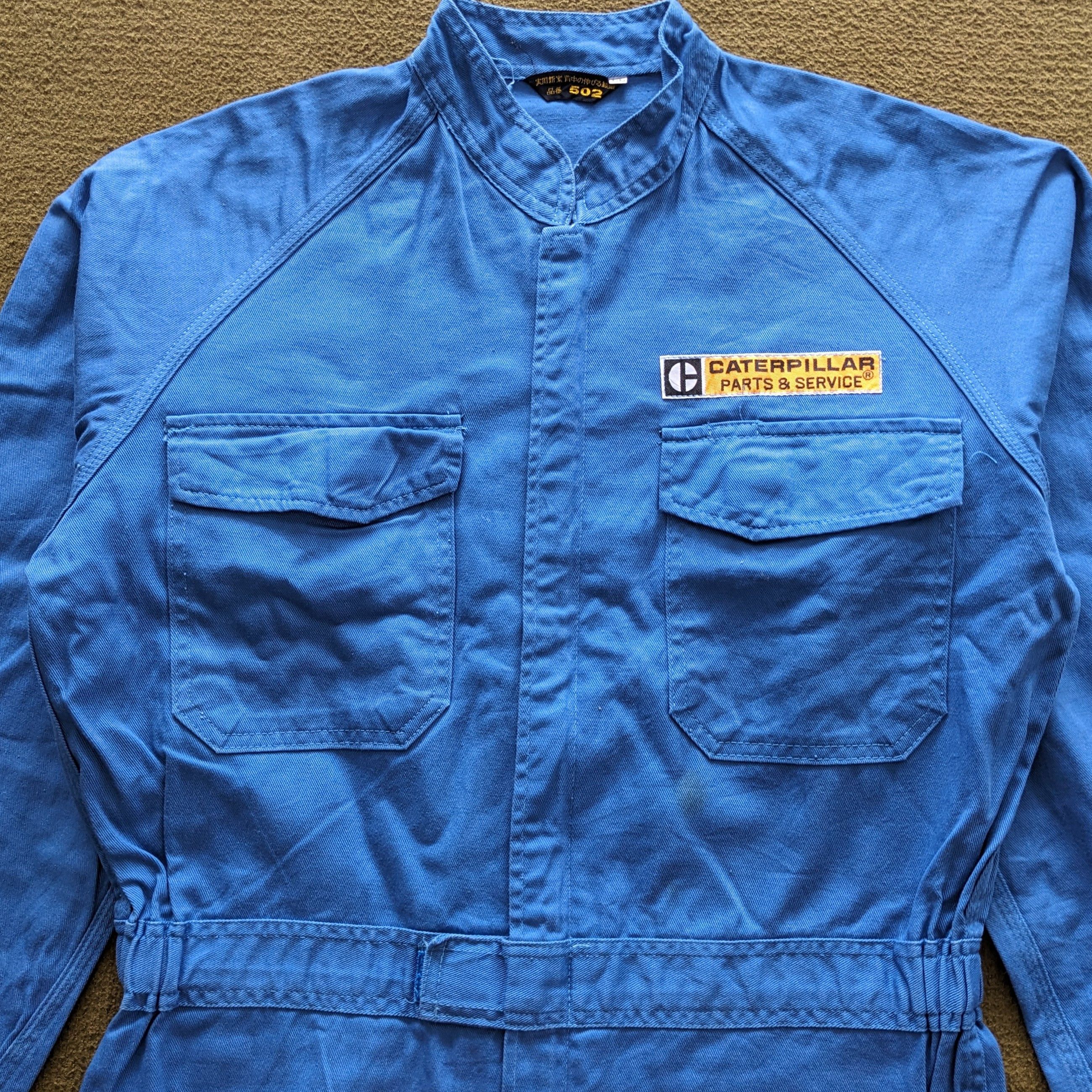 Vintage Vintage CATERPILLAR MITSUBISHI Workwear Coverall Jacket Size US M / EU 48-50 / 2 - 5 Thumbnail