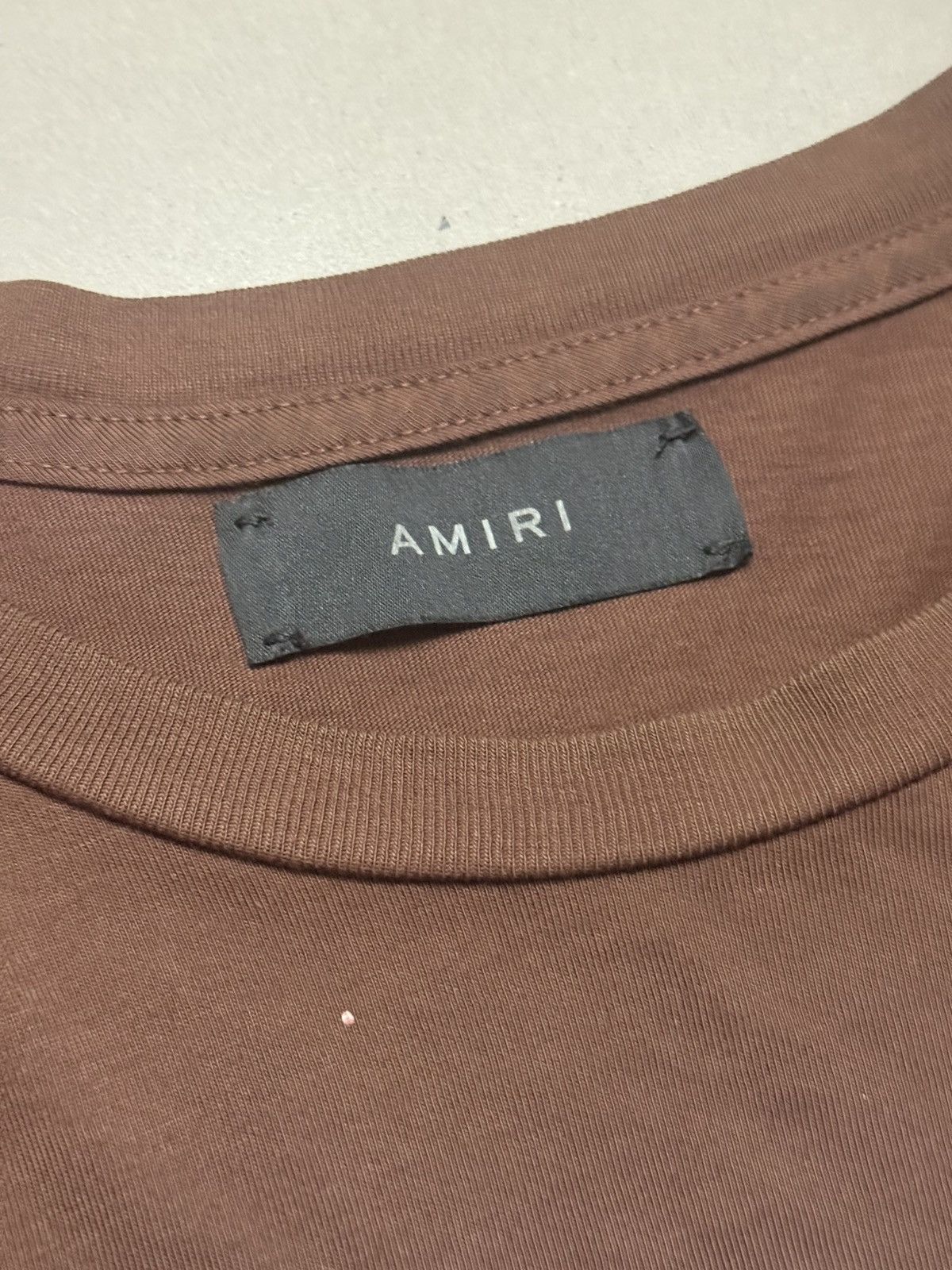 Amiri Amiri Brown Crystal T Shirt Size US M / EU 48-50 / 2 - 4 Thumbnail