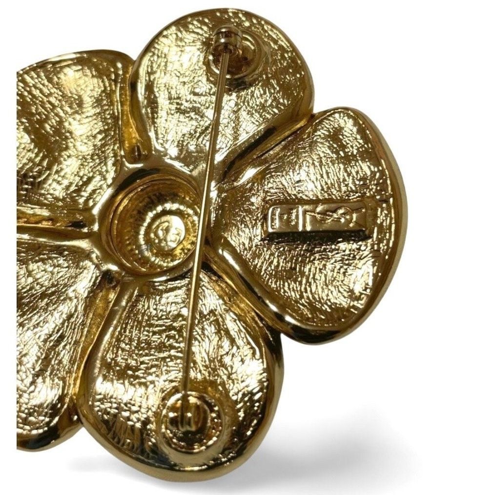 Yves Saint Laurent Vintage Yves Saint Laurent nice and heavy flower brooch Size ONE SIZE - 5 Thumbnail