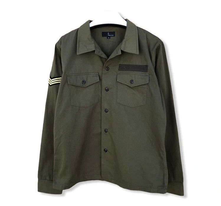 Japanese Brand Japanese Brand 5zip five Military Design Button Up Shirt Size US M / EU 48-50 / 2 - 1 Thumbnail
