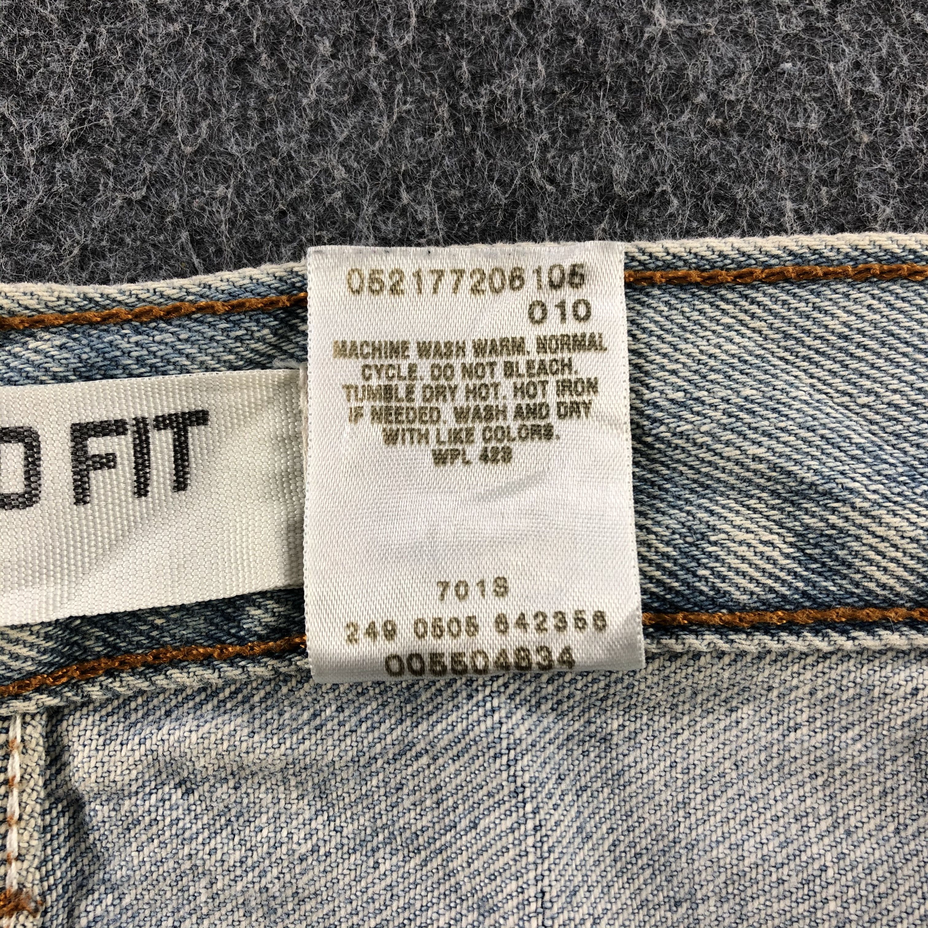 Levi's Vintage Light Wash Levis 550 Jeans- J1367 Size US 34 / EU 50 - 10 Thumbnail
