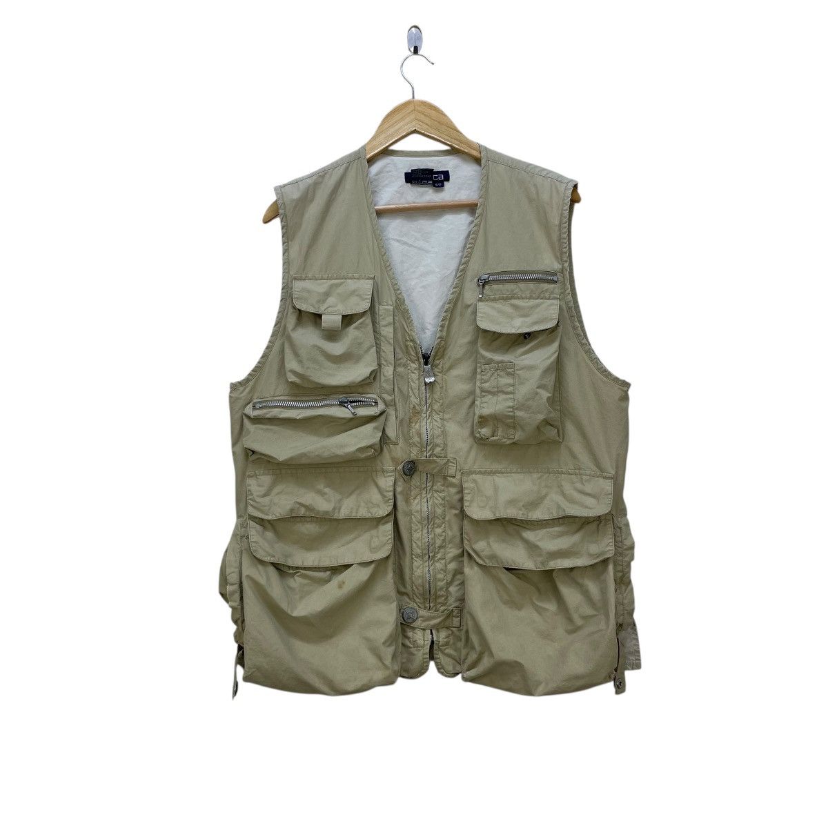 Nautica 💥Vintage Nautica Multi Pocket Tactical Vest Jacket Size US L / EU 52-54 / 3 - 1 Thumbnail