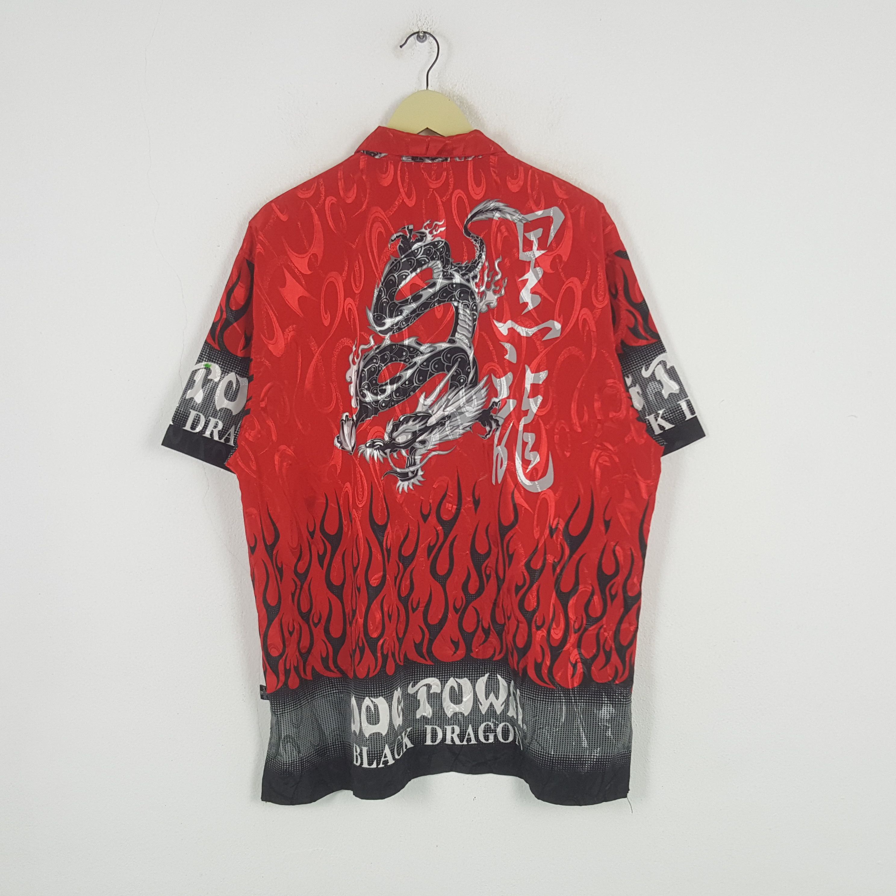 Dogtown Vintage Dog Town Black Dragon Shirt Button Up 31 Size US XL / EU 56 / 4 - 1 Thumbnail