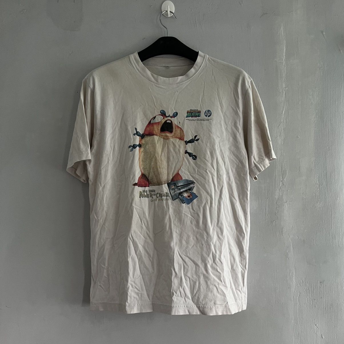 Vintage Monsters Vs Aliens Promo Tee Size US XL / EU 56 / 4 - 1 Thumbnail