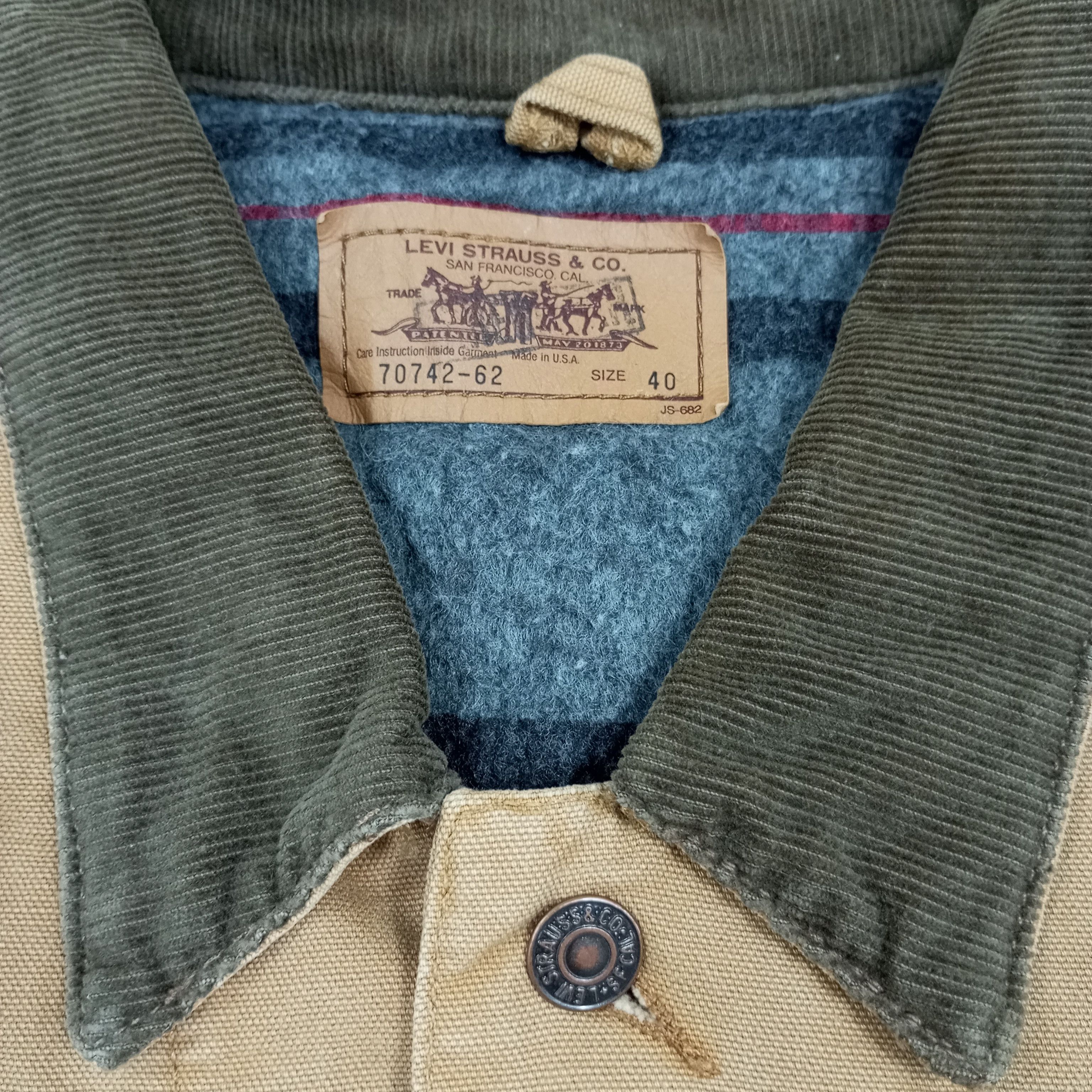 Levi's × Vintage Levis American Winter Fashion Style Jacket Size US XL / EU 56 / 4 - 4 Thumbnail