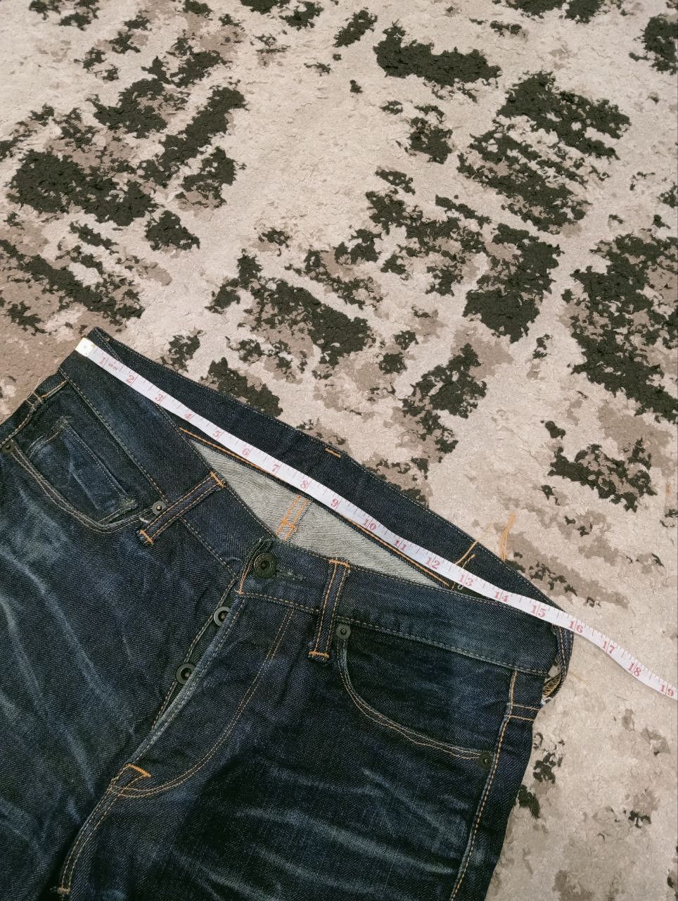 KURO JAPANESE KURO FIBRO SELVEDGE JEANS - MADE IN JAPAN Size US 32 / EU 48 - 16 Thumbnail