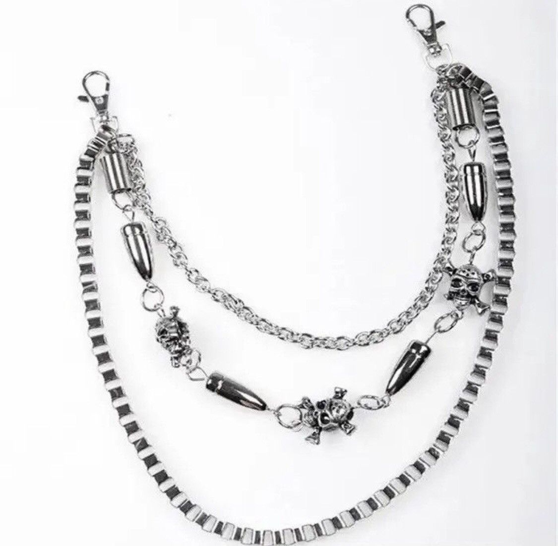 Jewelry Multi Layer Rock Punk Pants Chain Size ONE SIZE - 2 Thumbnail