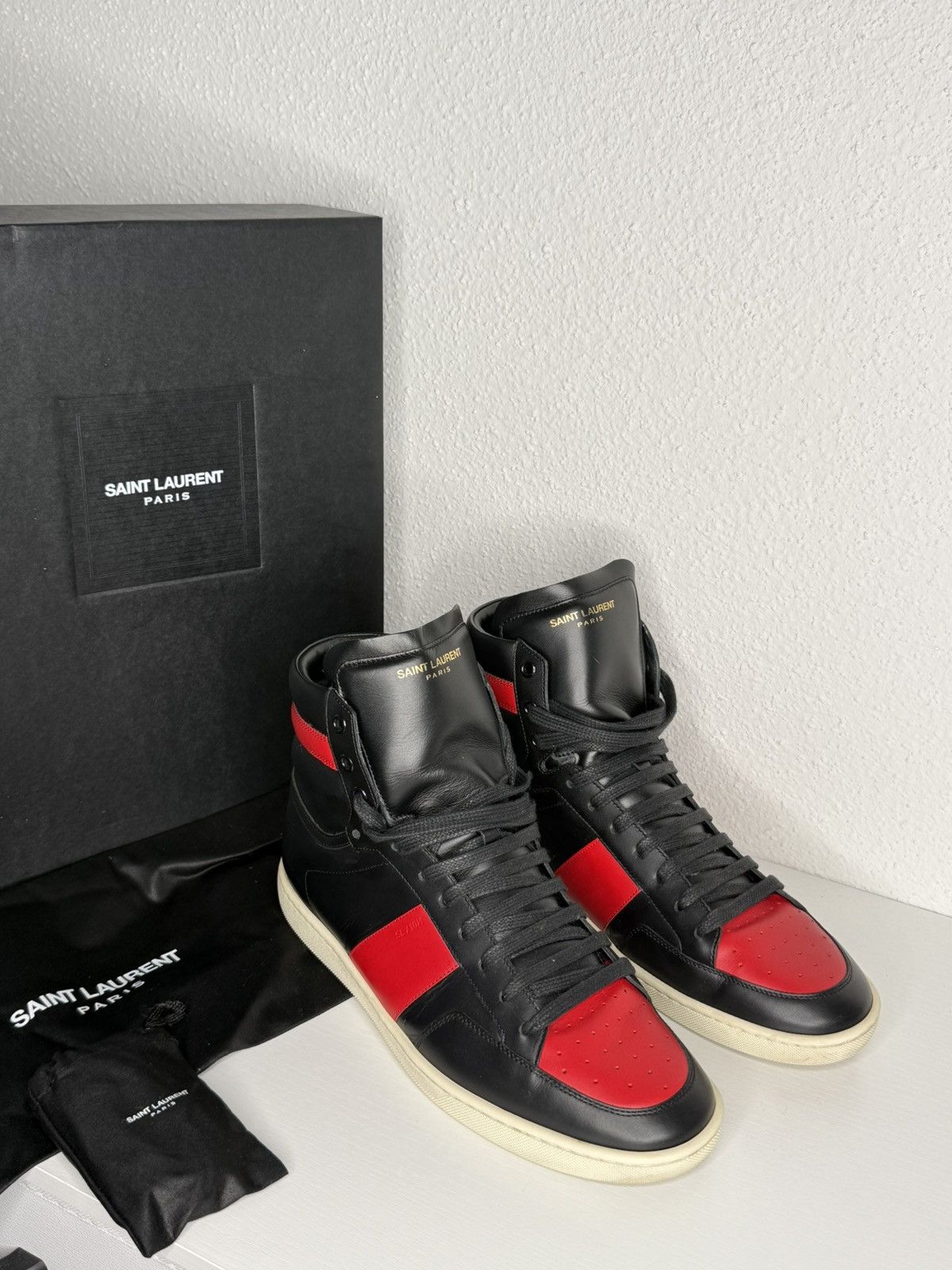 Saint Laurent SL/10H High Top Sneakers