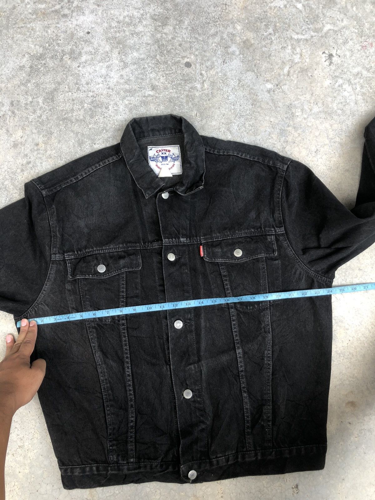 If Six Was Nine Caster Denim Jacket Distressed Jeans Size US M / EU 48-50 / 2 - 17 Thumbnail