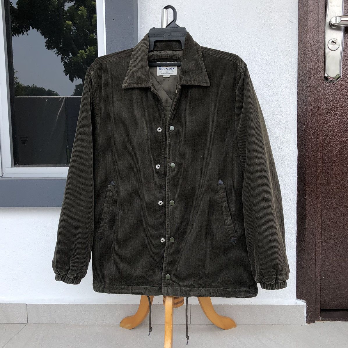 Vintage VTG Houston US Marine Corps Military Conduray Coach Jacket Size US XL / EU 56 / 4 - 13 Thumbnail