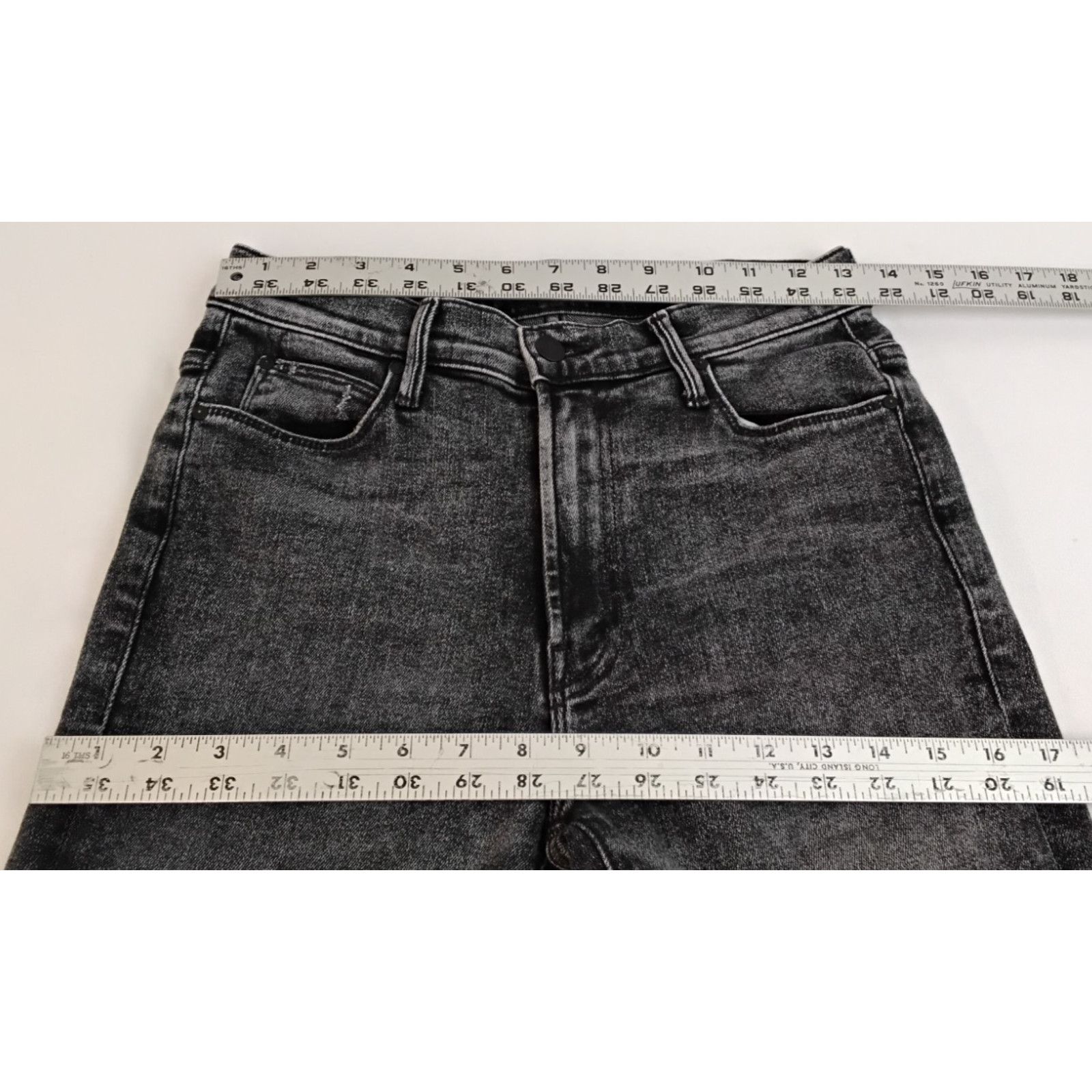 MOTHER Mother The Stunner Zip Ankle Step Fray Jeans 27" Train Stops Size 27" / US 4 / IT 40 - 10 Thumbnail