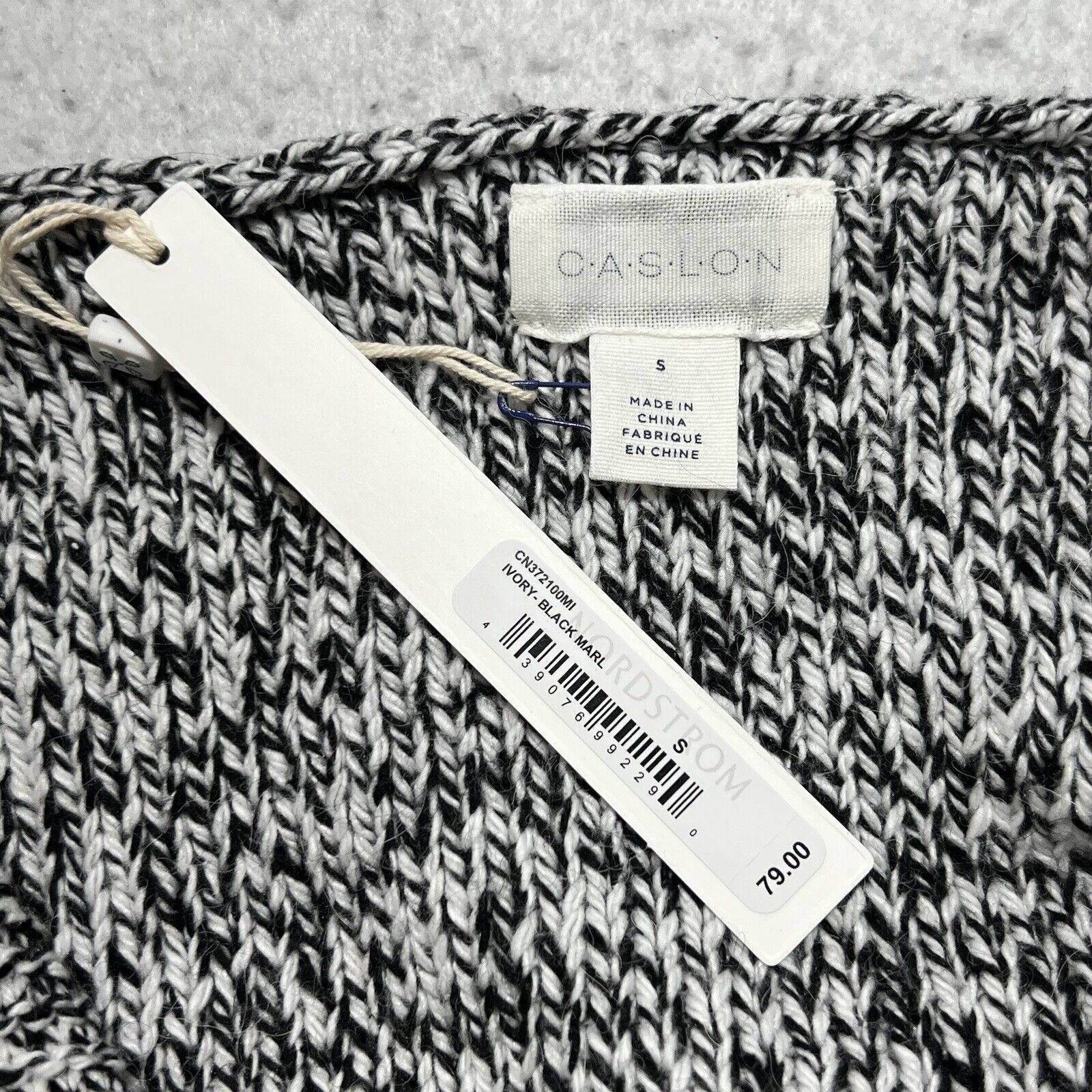 Nordstrom Caslon Women's Small Alpaca Blend Oversized Cardigan Sweater Size S / US 4 / IT 40 - 3 Thumbnail