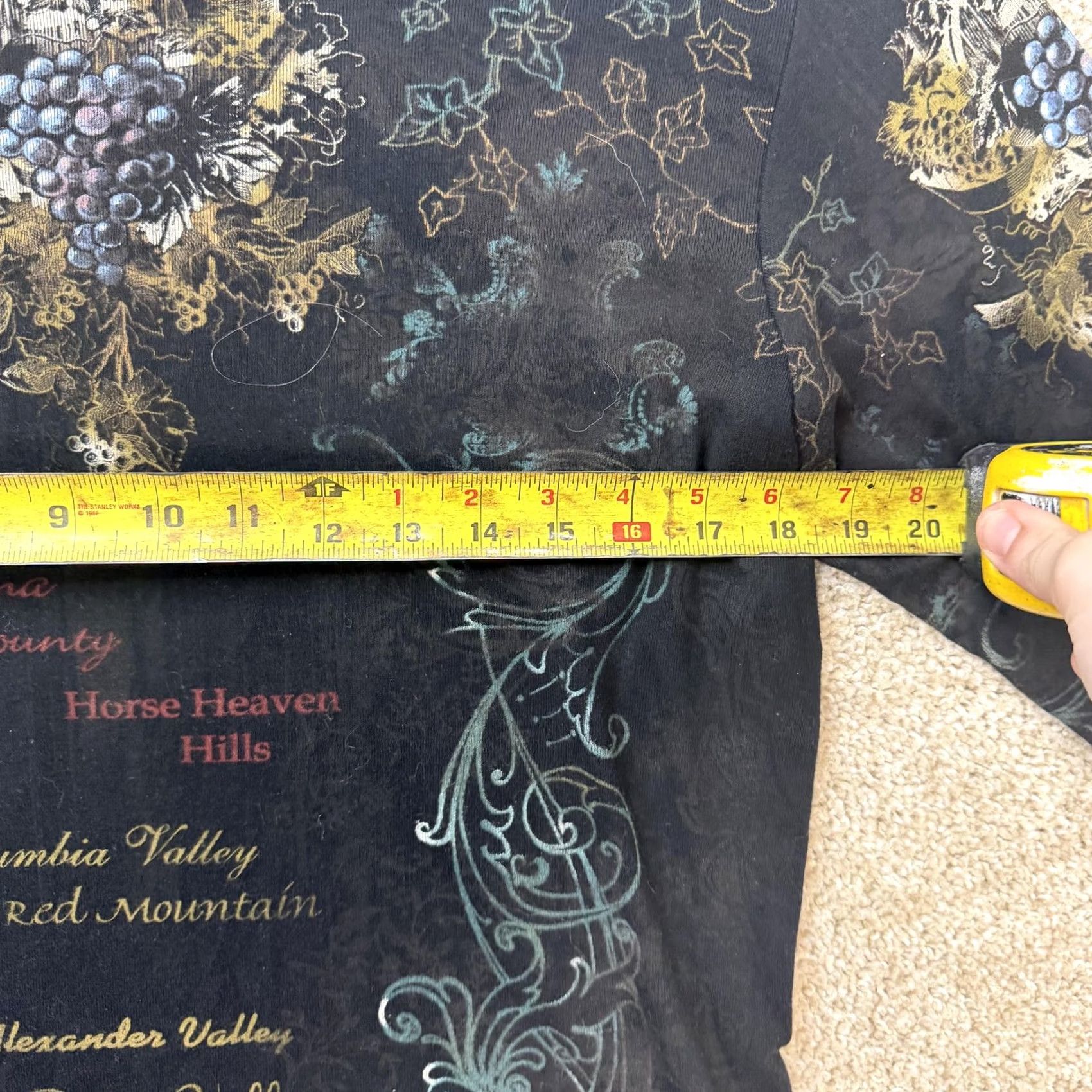 Vintage VINTAGE Y2K Cactus Bay Shirt Womens Large Black Cabernet Wine Rhinestone USA 3/4 Sleeve Size L / US 10 / IT 46 - 6 Thumbnail