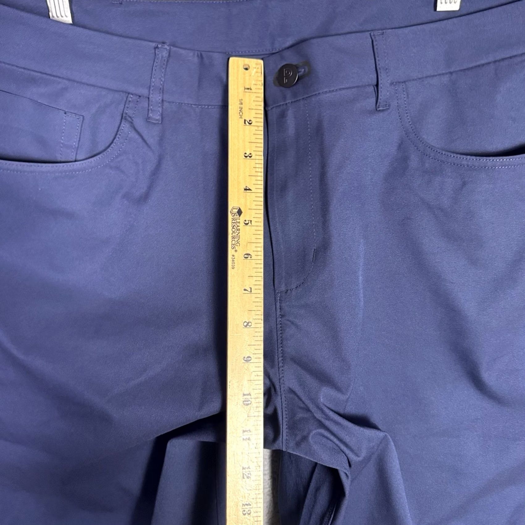 Vintage Public Rec Pants Mens 38x34 Gamechanger Chino 5 Pocket Performance Tech Golf Pants Regular Blue 5-Pocket Logo Golf Mens Size US 38 / EU 54 - 7 Thumbnail
