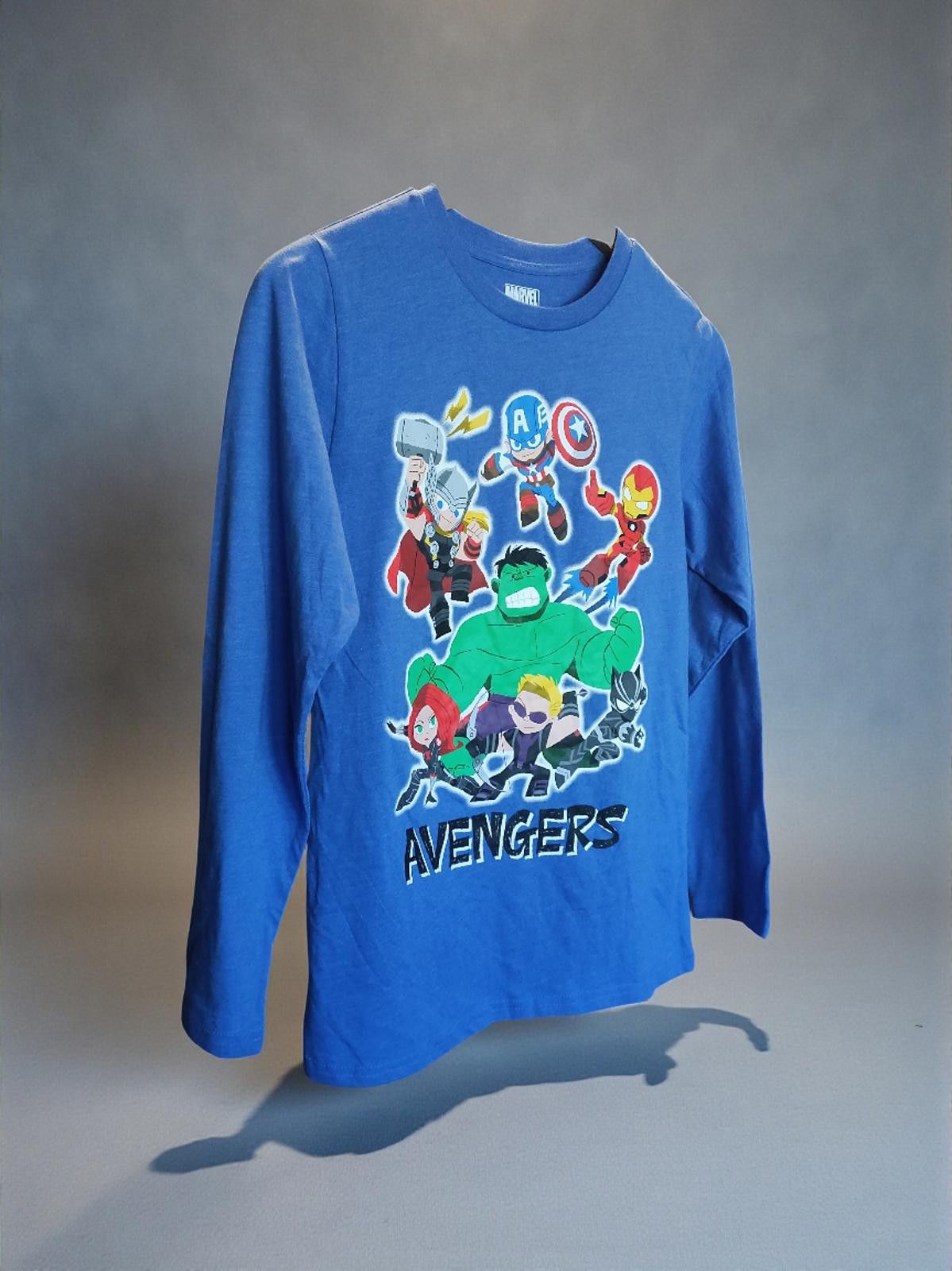 Marvel Comics Boys' Large Avengers Long Sleeve Tee Size US L / EU 52-54 / 3 - 4 Thumbnail