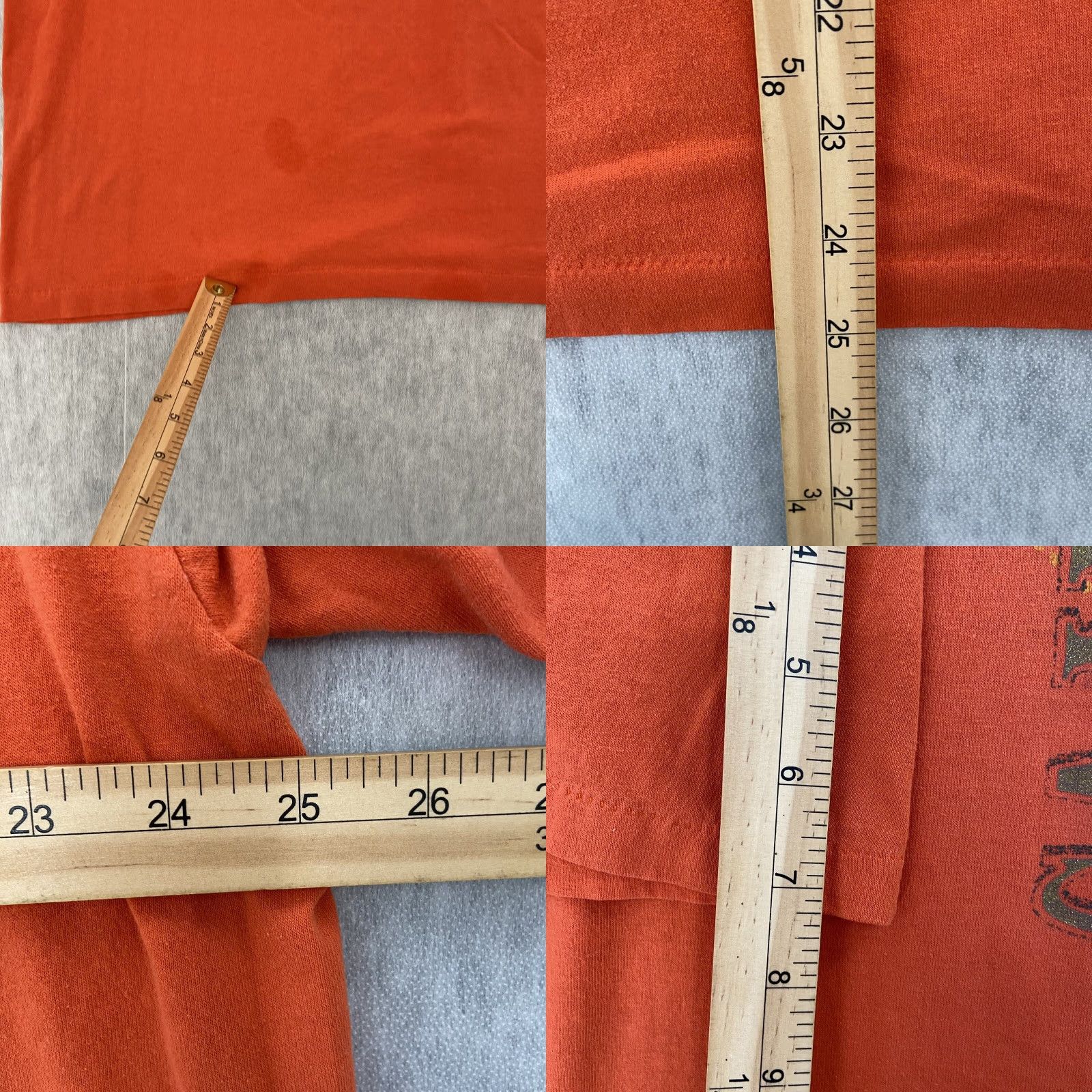 TEE JAYS VINTAGE New Jersey Shirt Adult 3XL Orange Point Pleasant Beach NJ Sailing Mens Tee Jays Short Sleeve Crew Neck Beach Theme 1990s Mens Size US XXL / EU 58 / 5 - 8 Thumbnail