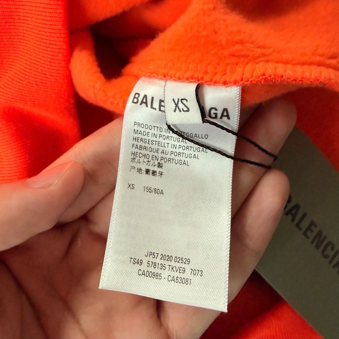 Balenciaga balenciaga red hoodie unisex xs size Size US XS / EU 42 / 0 - 5 Thumbnail