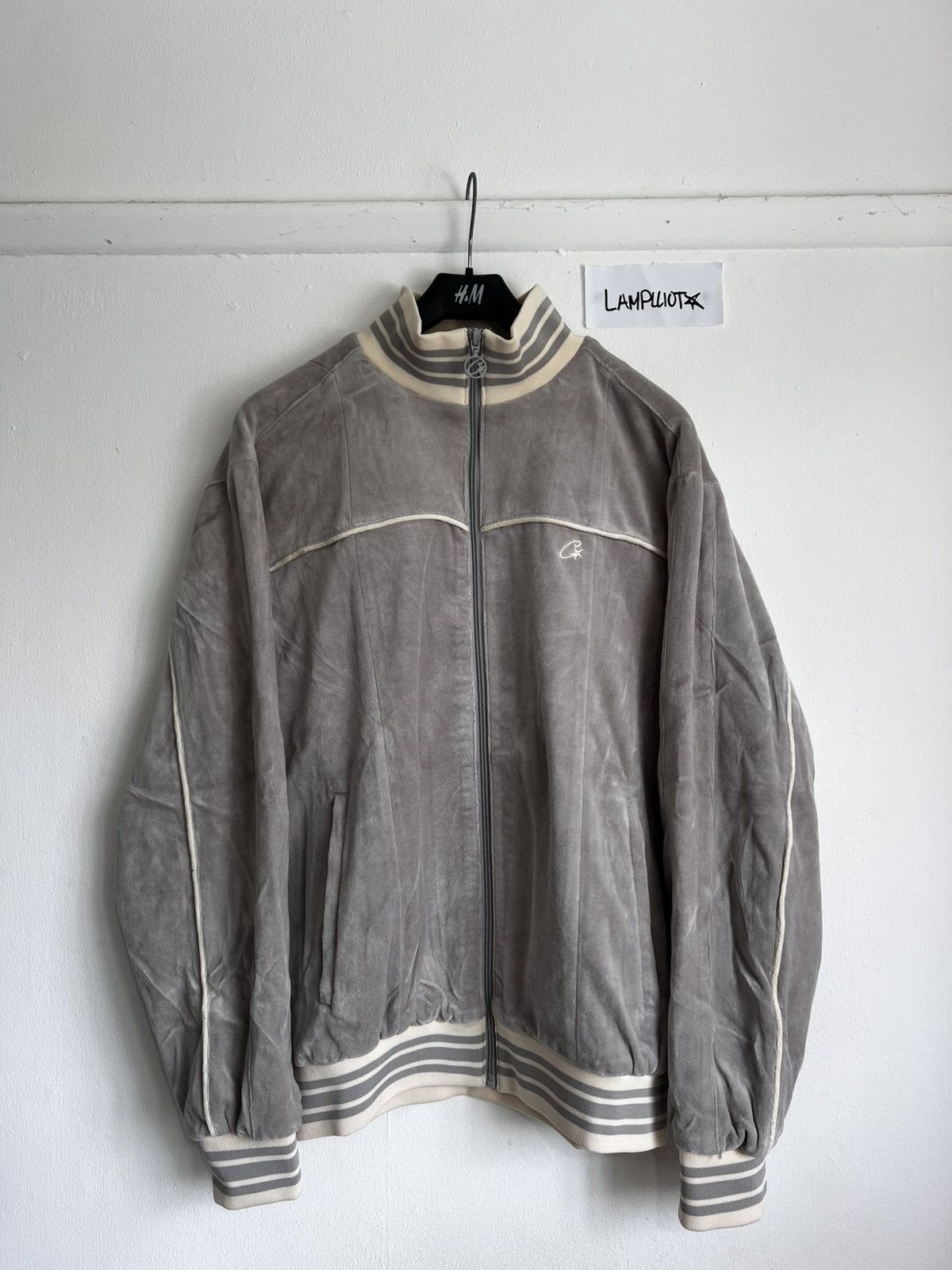 Corteiz Corteiz velour track jacket Size US L / EU 52-54 / 3 - 1 Thumbnail
