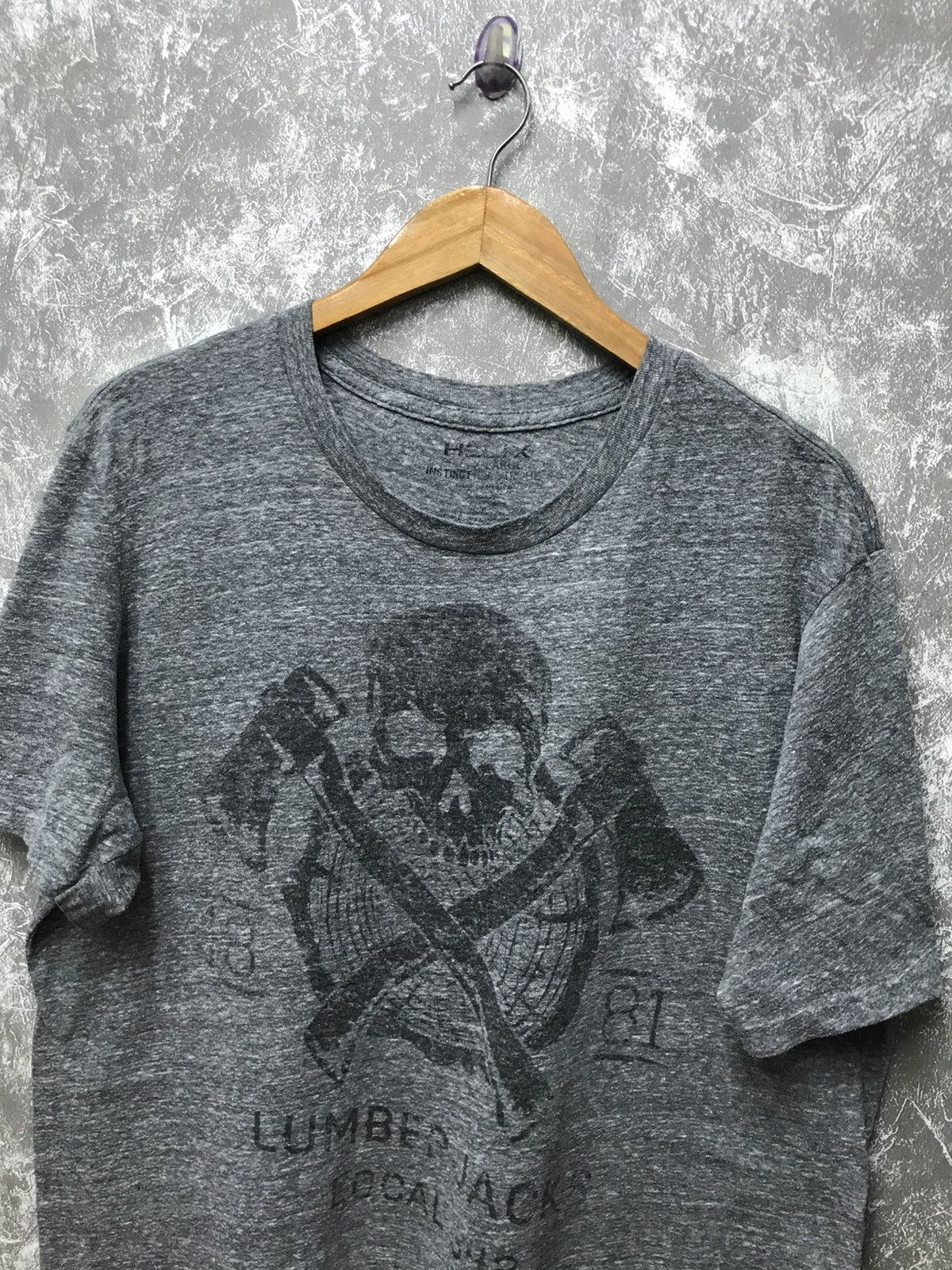 Affliction × Helix × Southpole Helix Affliction Skull Axe Y2K Graphic Tee Size US XL / EU 56 / 4 - 5 Thumbnail