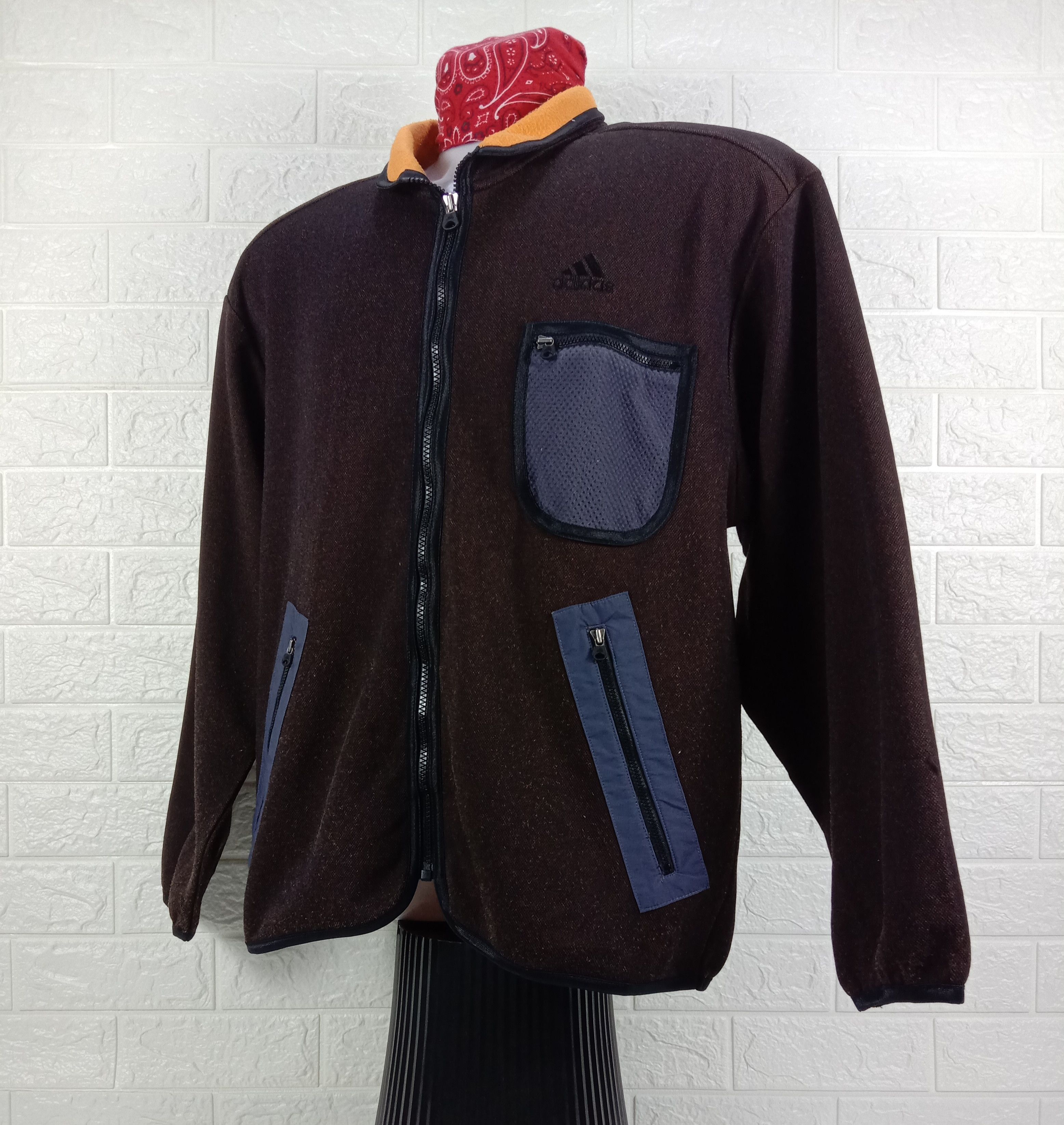 Adidas Vintage Adidas Outdoor Sweater Size US L / EU 52-54 / 3 - 3 Thumbnail