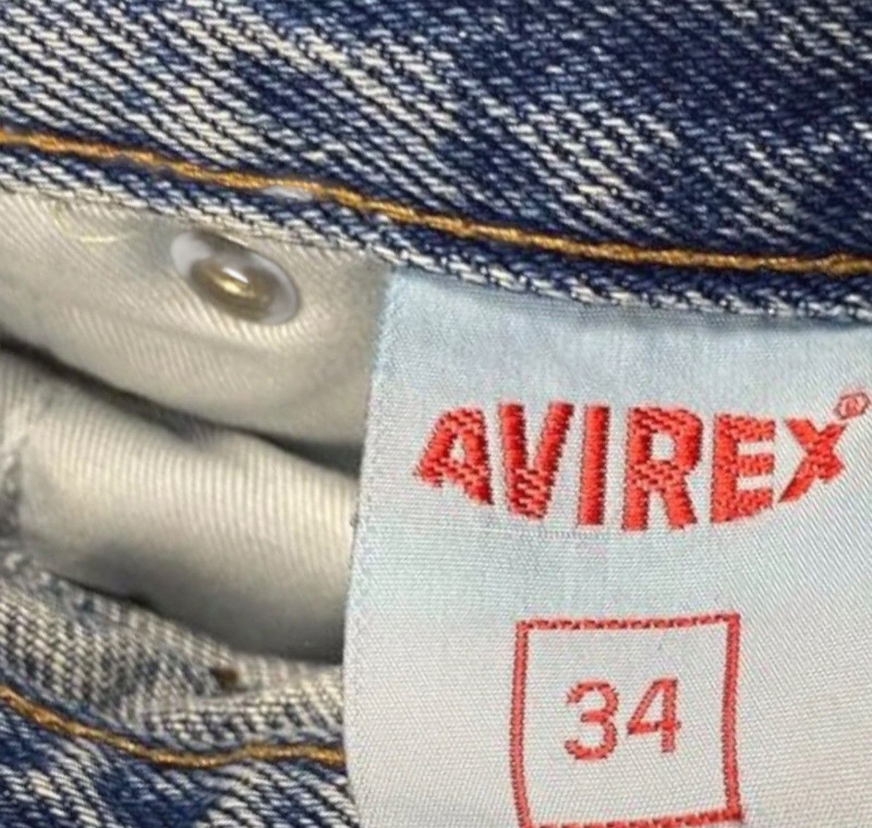 Avirex Avirex usa vintage jeans archive leather rare Size US 34 / EU 50 - 5 Thumbnail