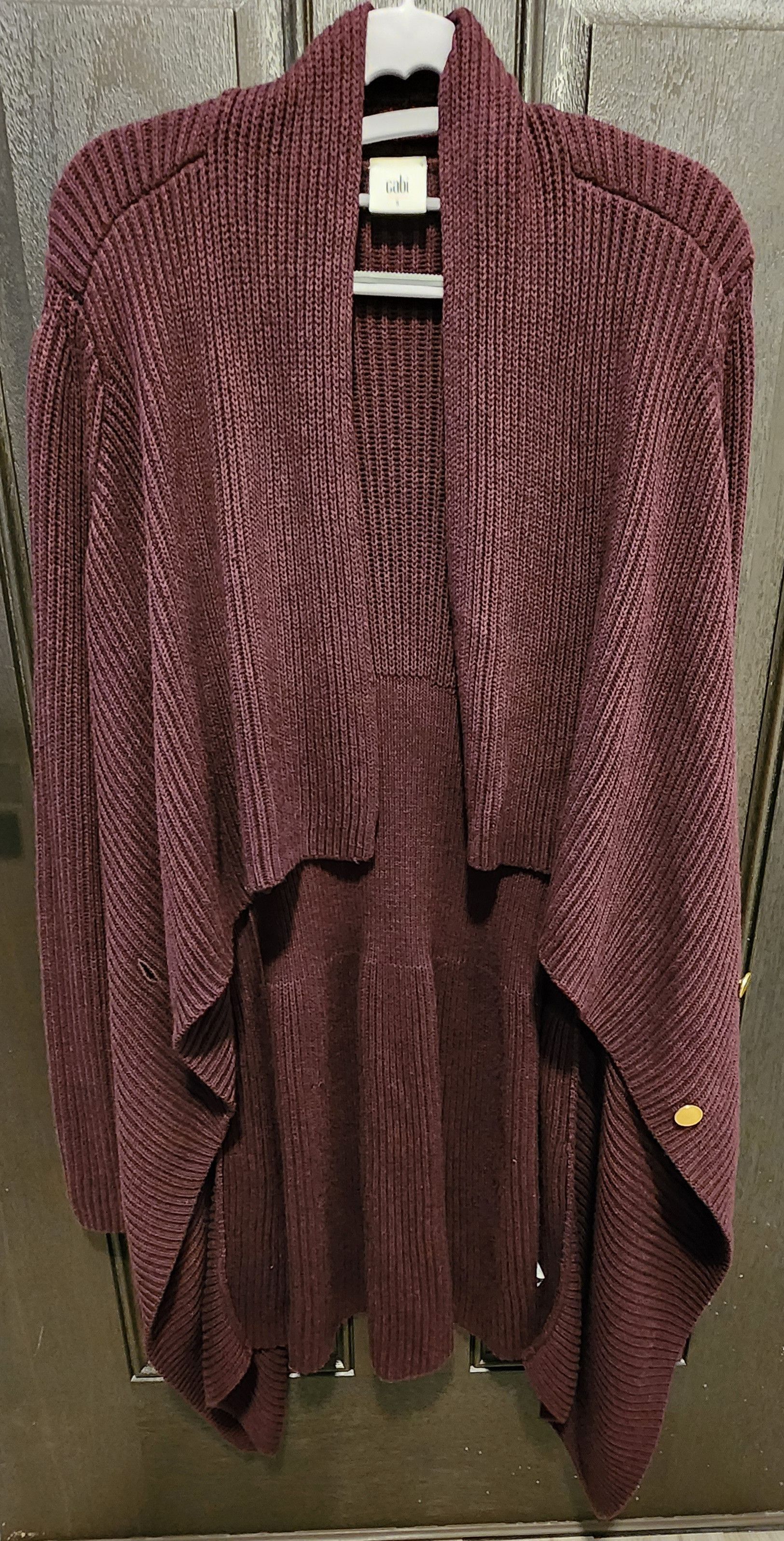 Other CAbi Regal Cardigan Sweater Mulberry Size Small Style 3350 Size S / US 4 / IT 40 - 1 Thumbnail