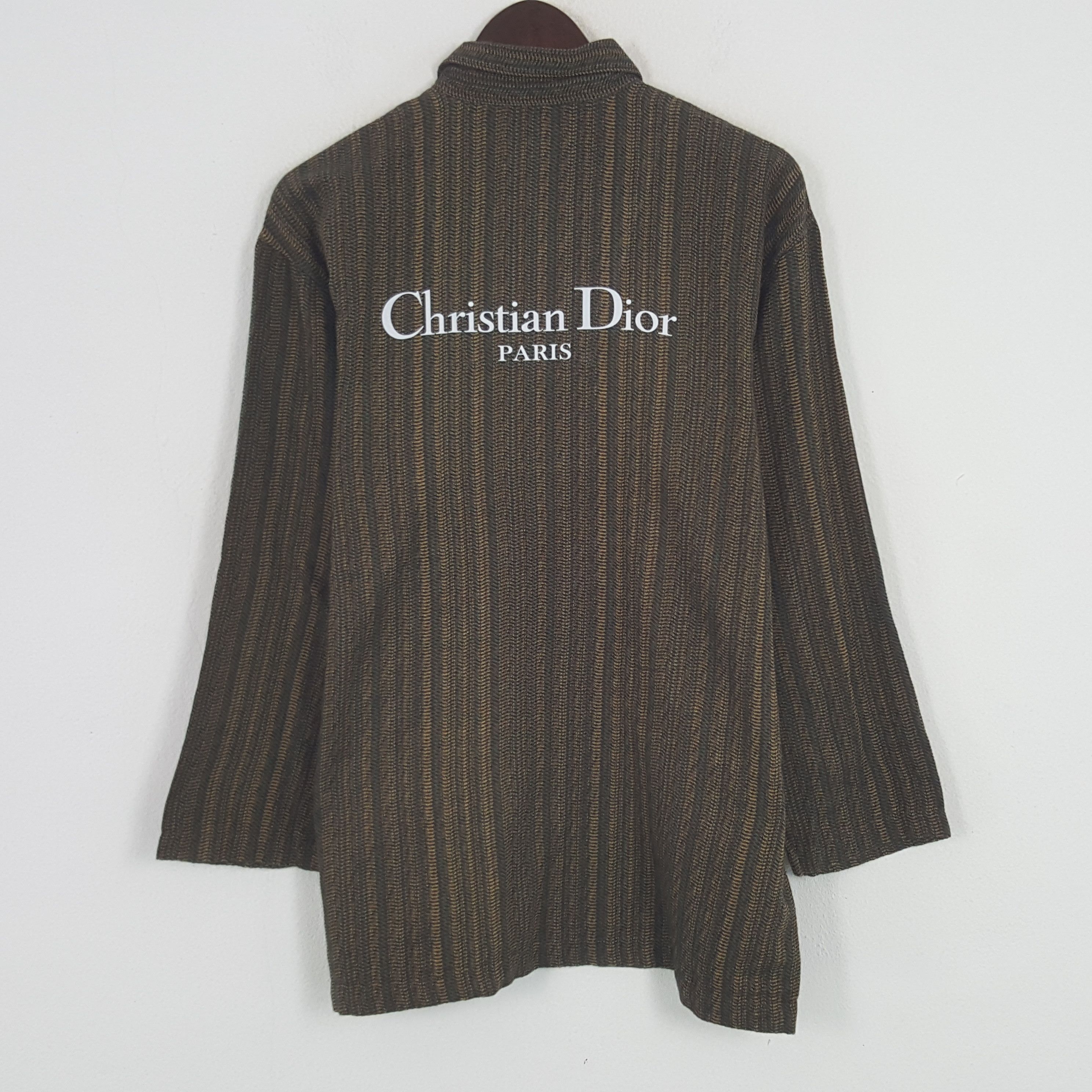 Christian Dior Monsieur × Vintage Vintage Christian Dior Custom Art Logo Pijamas Shirt Size US L / EU 52-54 / 3 - 1 Thumbnail