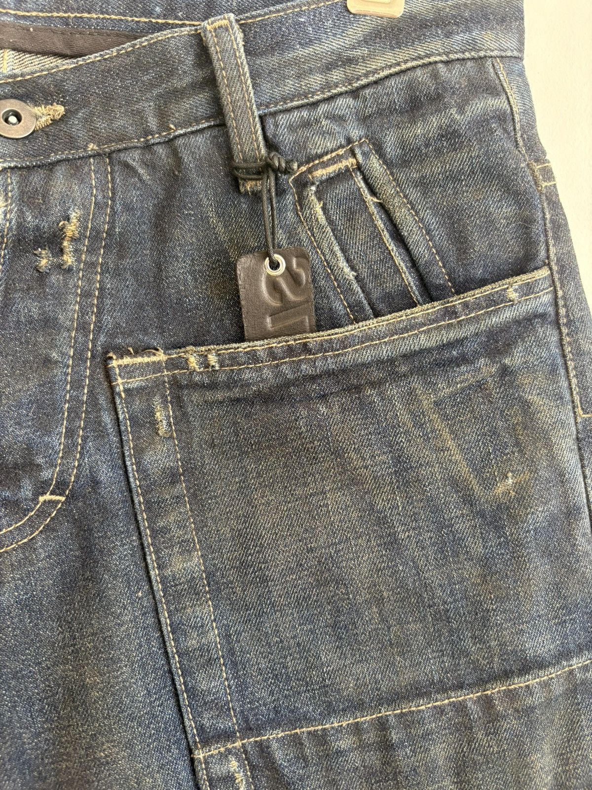 Rick Owens Rick Owens Slab mud-wash denim jeans Size US 32 / EU 48 - 3 Thumbnail