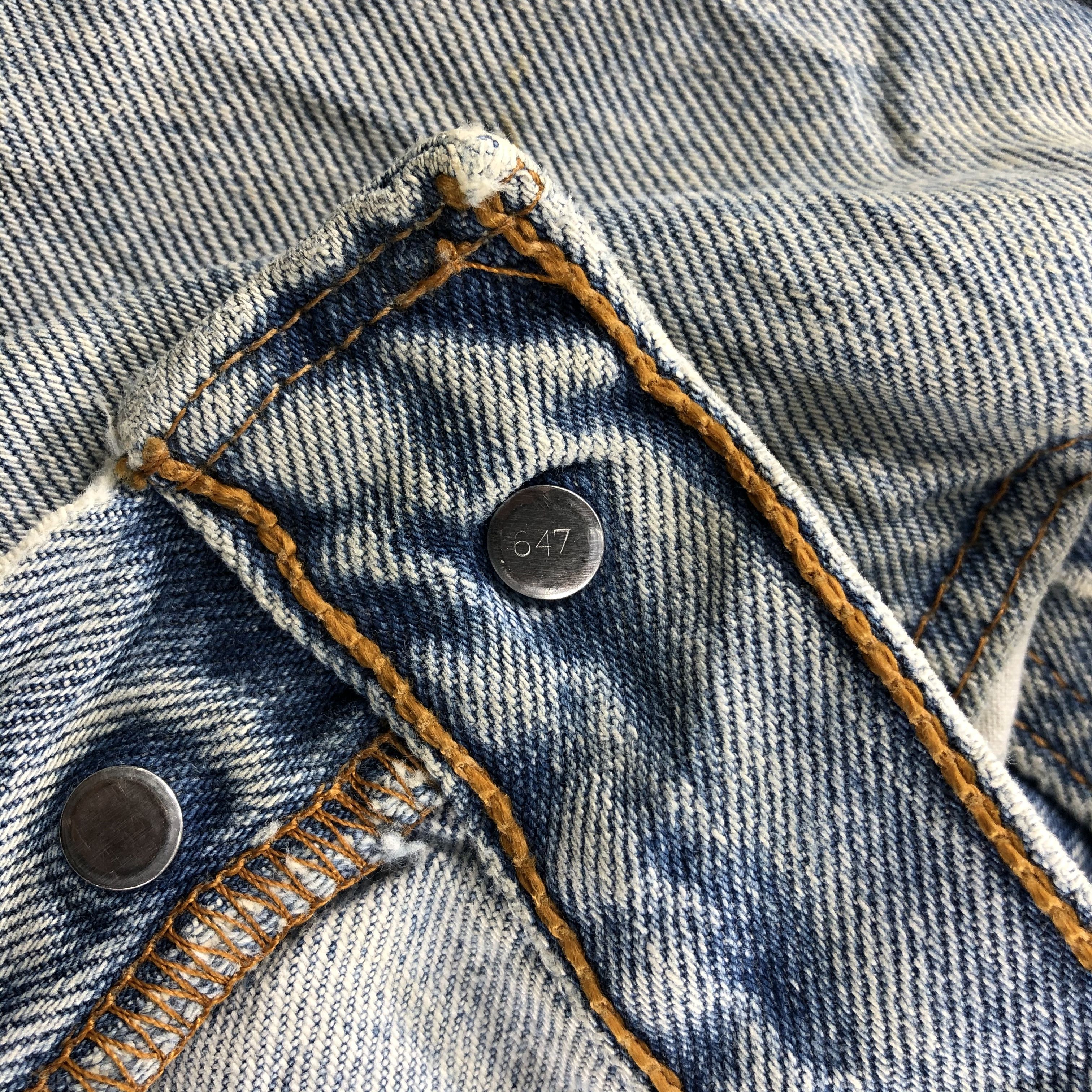 Levi's × Vintage Vintage 90s Levis Jeans Lot 501-JM976 Size US 39 - 9 Thumbnail