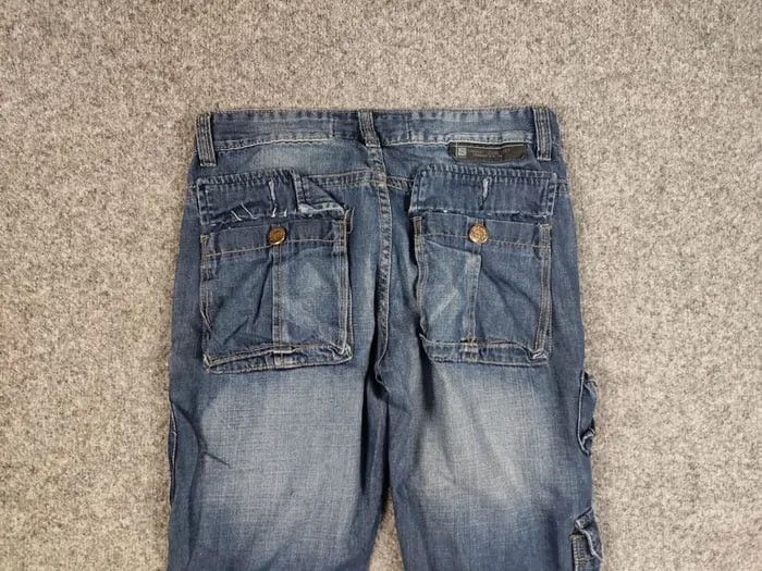 Hysteric Glamour Vintage Junya Watanabe Rick Owens Y2K Style Distressed Jeans Size US 30 / EU 46 - 12 Thumbnail