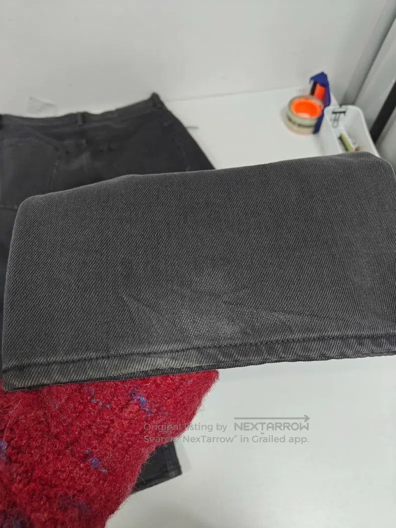 Acne Studios Acne Studios 2021M Series Gunmetal Washed Denim Pants Size US 31 - 8 Thumbnail