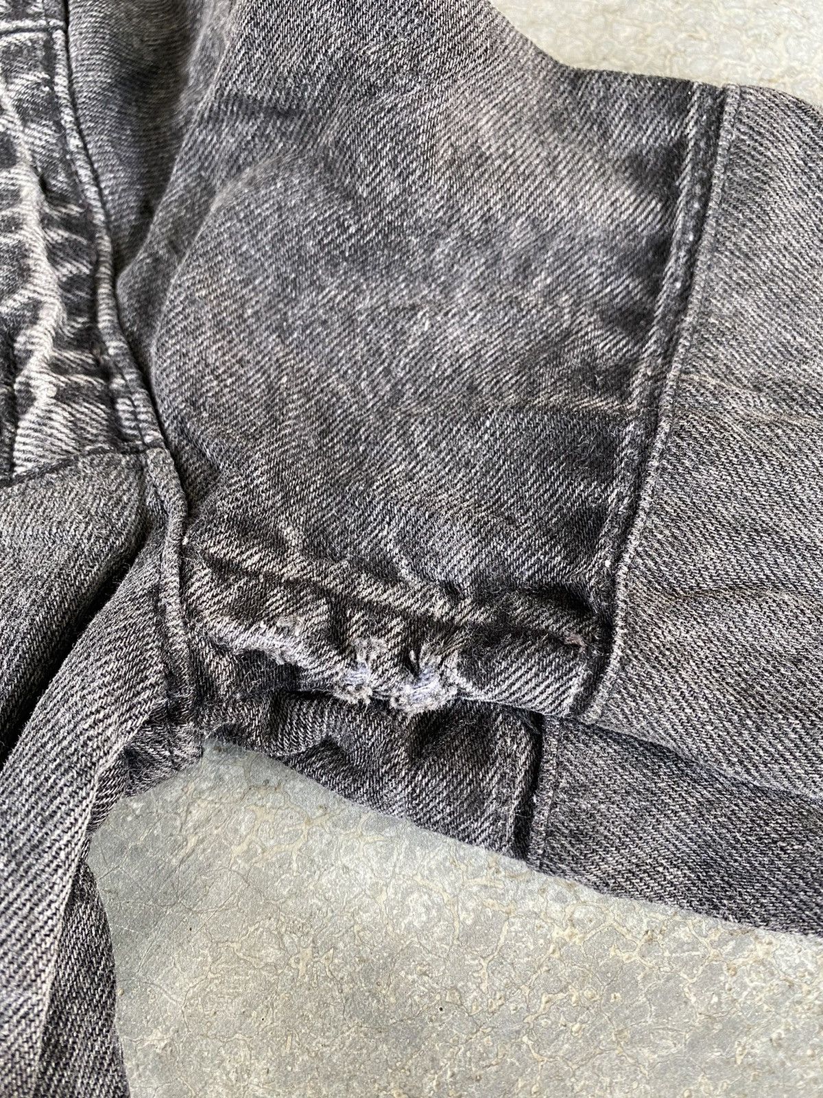 Japanese Brand × Nepenthes × Yasuyuki Ishii Vtg Cut and Rebuild Levis Ink Japan Waldes Zipper Size US XS / EU 42 / 0 - 24 Thumbnail