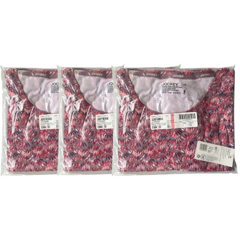 Jockey Lot 3 Jockey Soft Essentials Short Sleeve Sleepshirt, M Size M / US 6-8 / IT 42-44 - 2 Thumbnail
