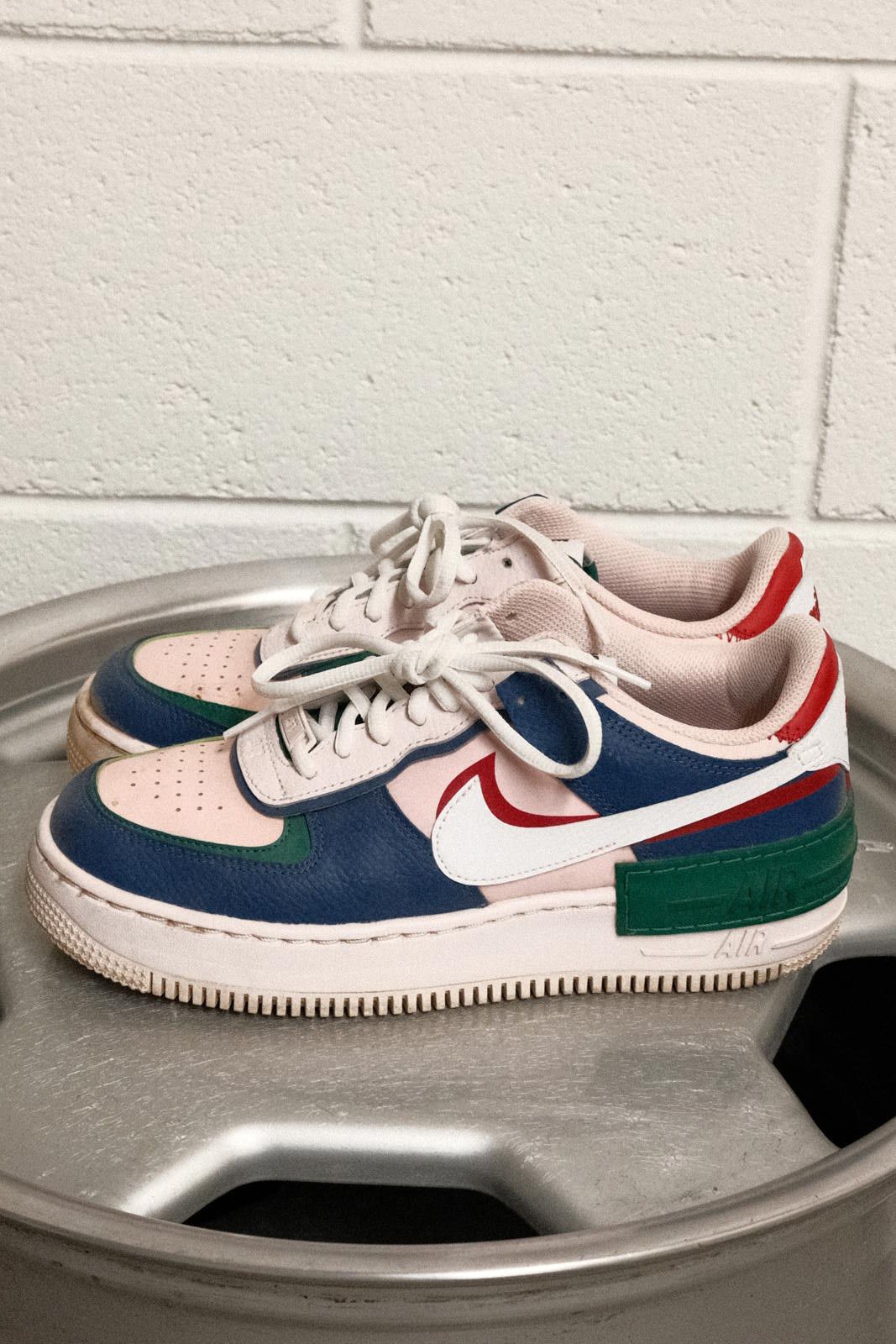 Nike Nike Women's Air Force 1 Shadow "Mystic Navy" W 8.5 Size US 9 / EU 42 - 4 Thumbnail
