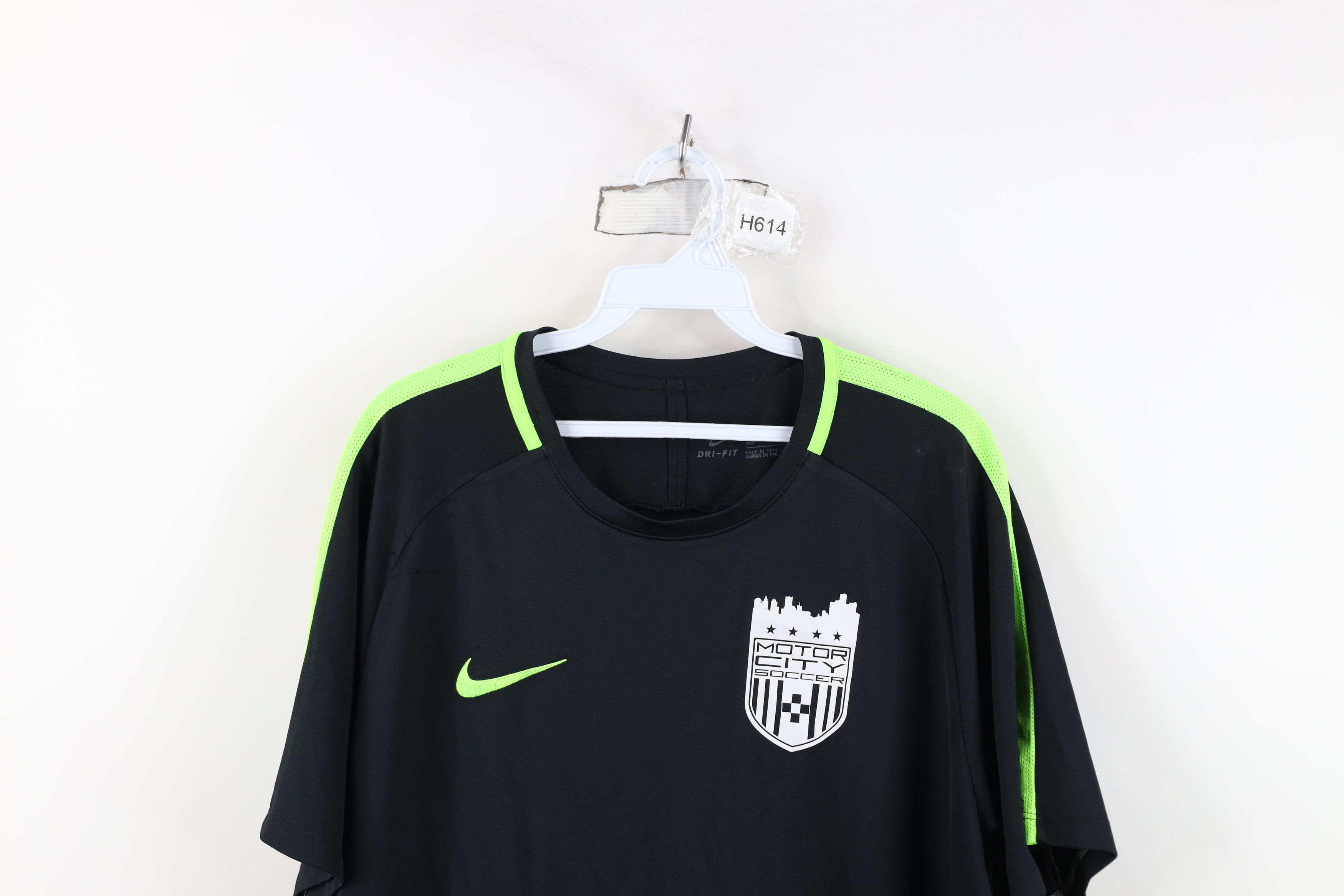 Nike Nike Spell Out Detroit Motor City Soccer Football Jersey Size US XL / EU 56 / 4 - 2 Thumbnail
