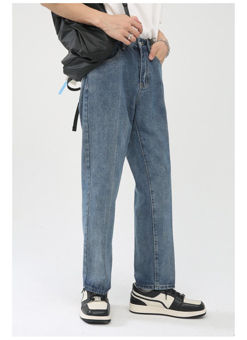 Japanese Brand × Jean Men's blue vintage loose straight casual jeans Size US 32 / EU 48 - 3 Thumbnail