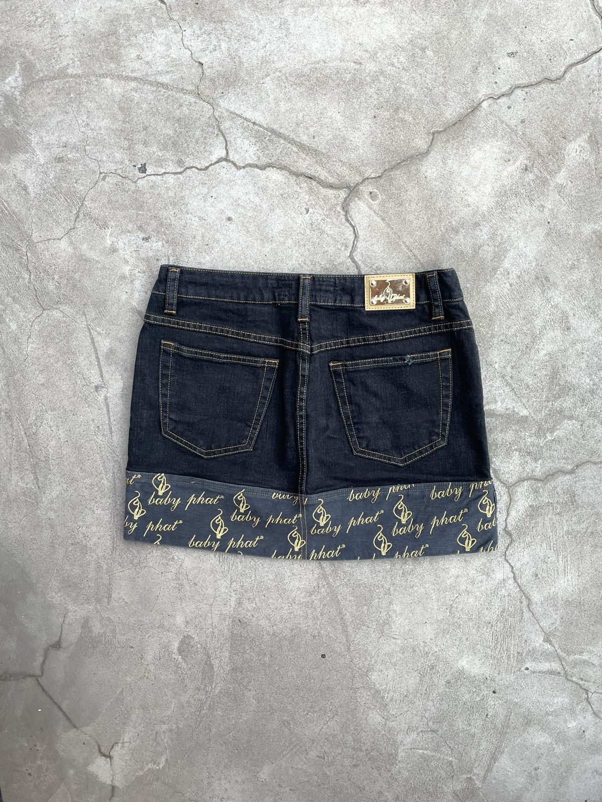 Phat Farm Y2K Vintage Phat Farm/Phat Baby Mini Skirt 00s Size 28" / US 6 / IT 42 - 2 Thumbnail