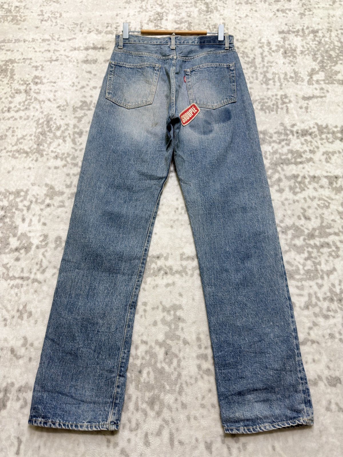 Hysteric Glamour Hysteric Glamour Patchwork Selvedge Denim Tapered Y2K Fit Size US 28 / EU 44 - 2 Thumbnail