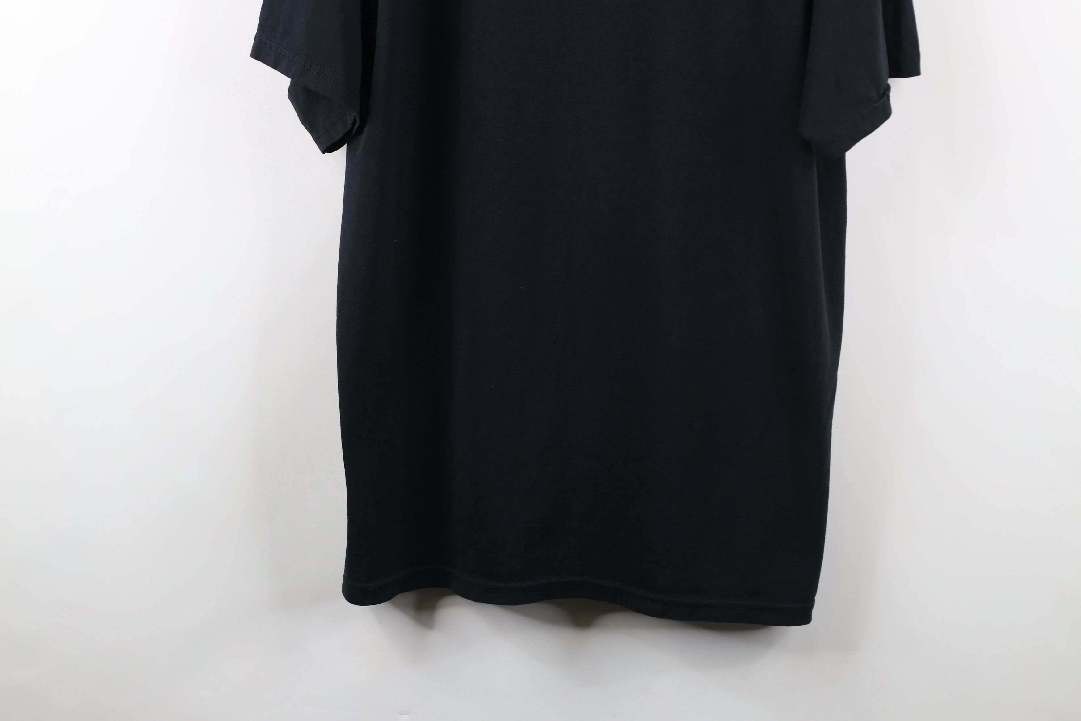 Vintage Vintage 90s Streetwear Short Sleeve T-Shirt Black Cotton Size US L / EU 52-54 / 3 - 3 Thumbnail