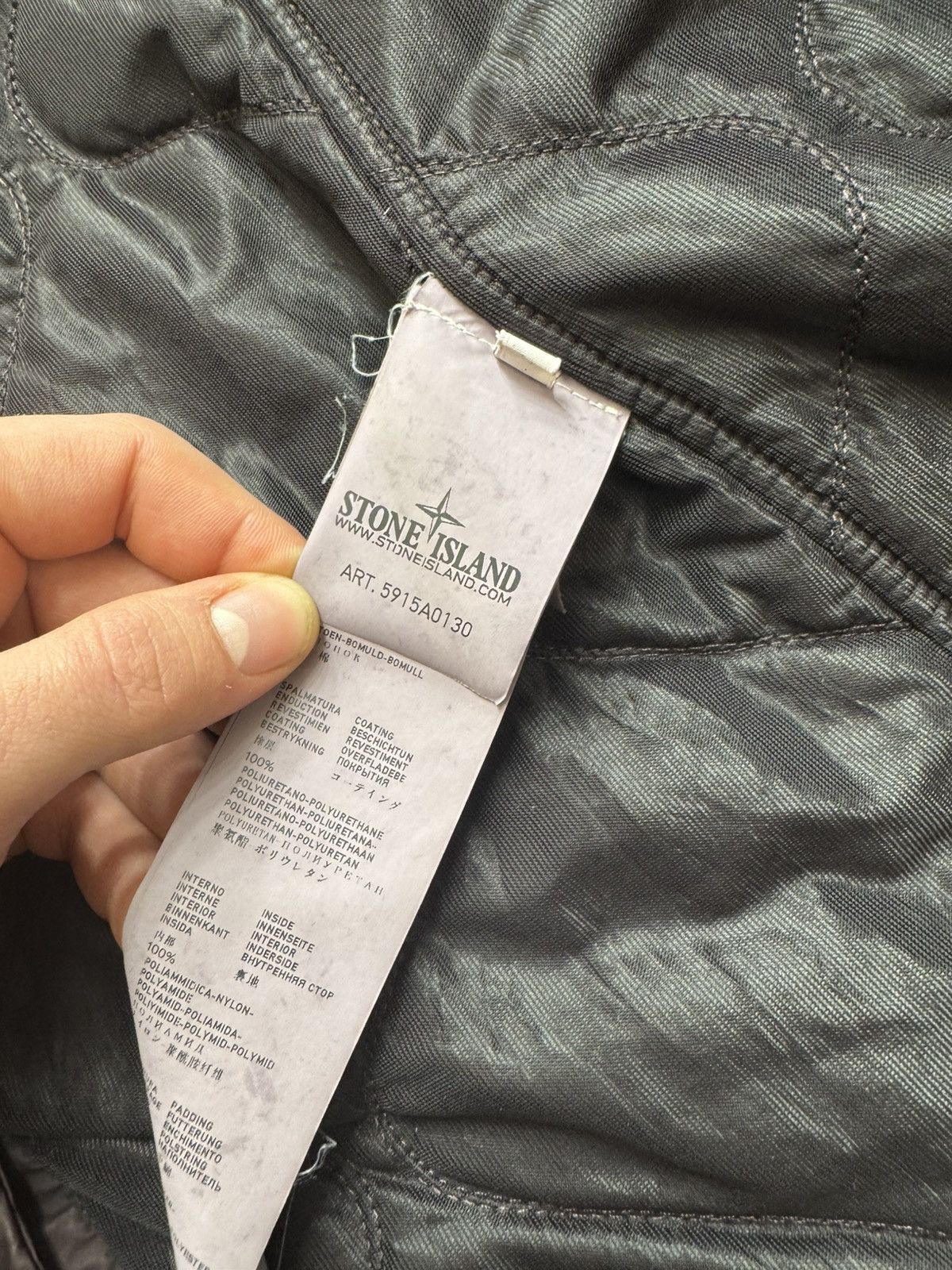 Stone Island Stone island Mussola Gommata Size US XXL / EU 58 / 5 - 8 Thumbnail