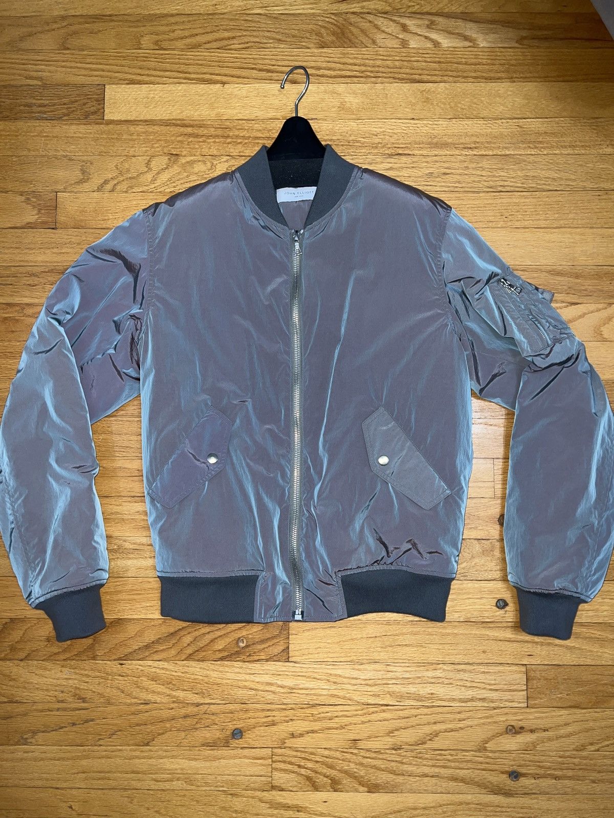 John Elliott BNWT Iridescent Bogota Bomber - 2/M Size US M / EU 48-50 / 2 - 1 Thumbnail