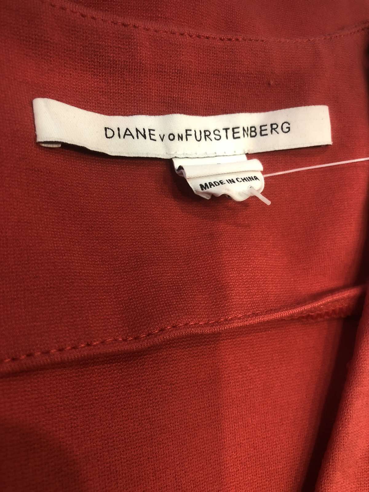 Diane von Furstenberg Diane von Furstenberg red midi dress USA4 Size XS / US 0-2 / IT 36-38 - 4 Thumbnail