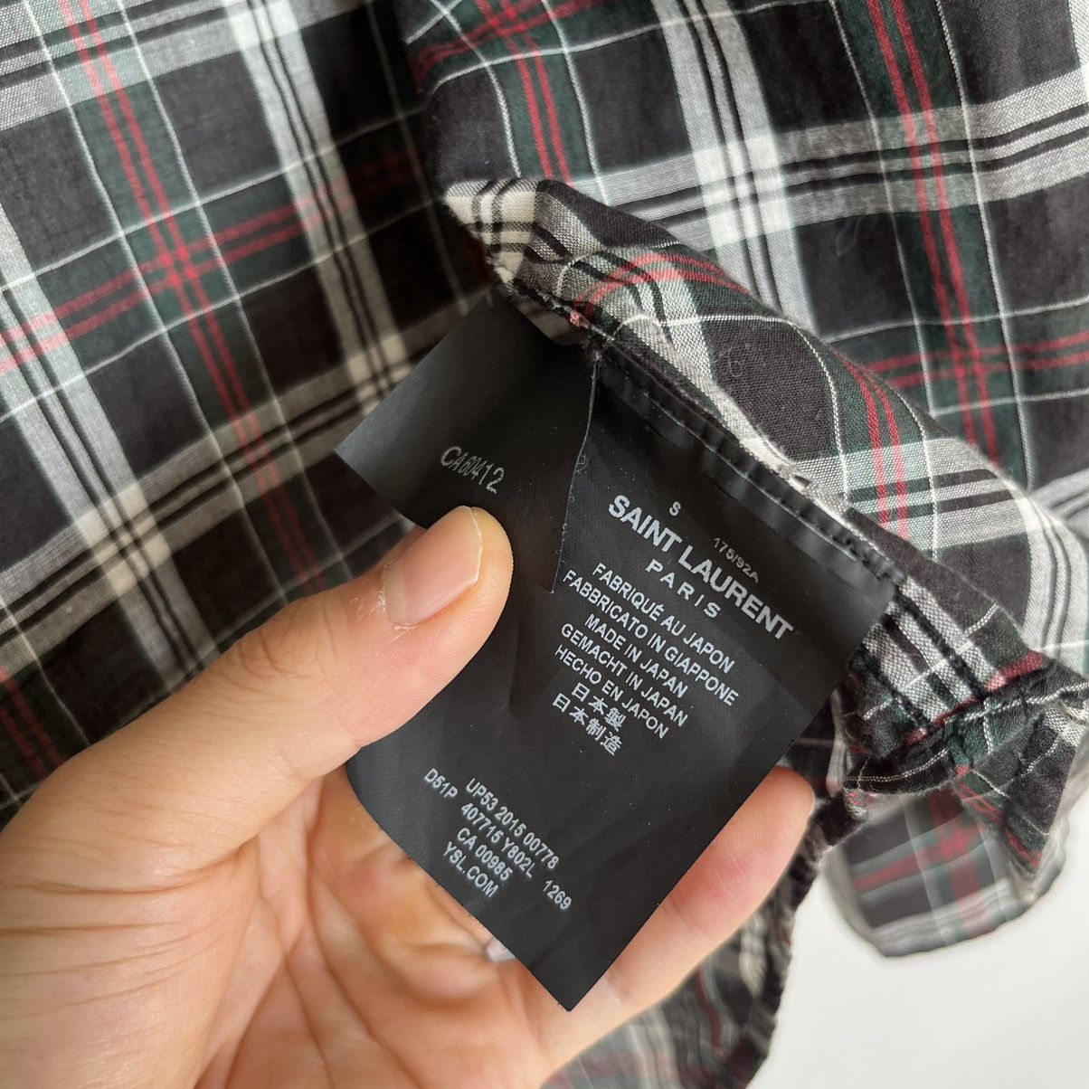 Saint Laurent Paris Saint Laurent Paris Western Shirt Size US M / EU 48-50 / 2 - 3 Thumbnail