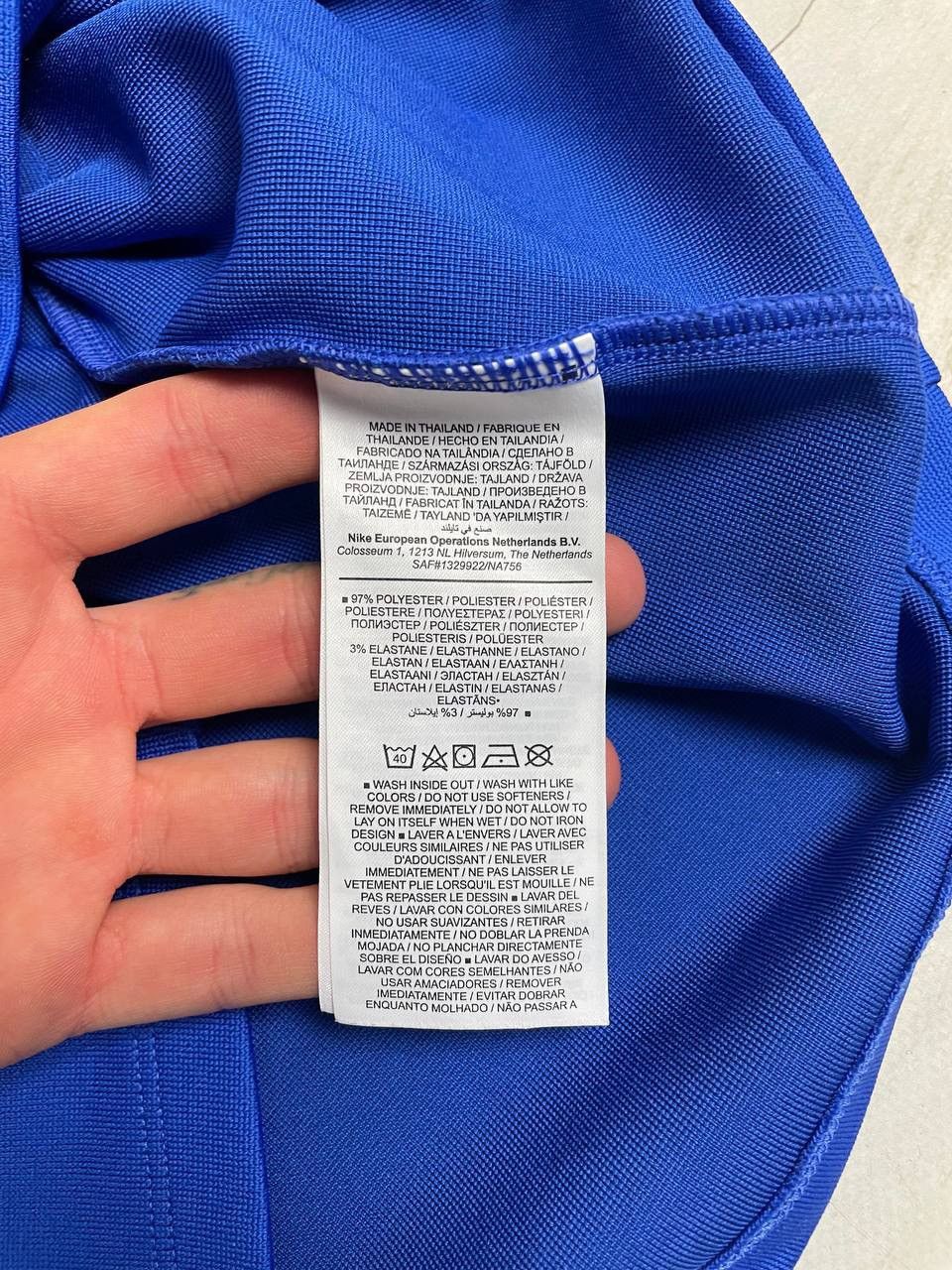 Nike Nike Chelsea Training Shirt Drill Top Vaporknit Long Sleeve Size US S / EU 44-46 / 1 - 11 Thumbnail