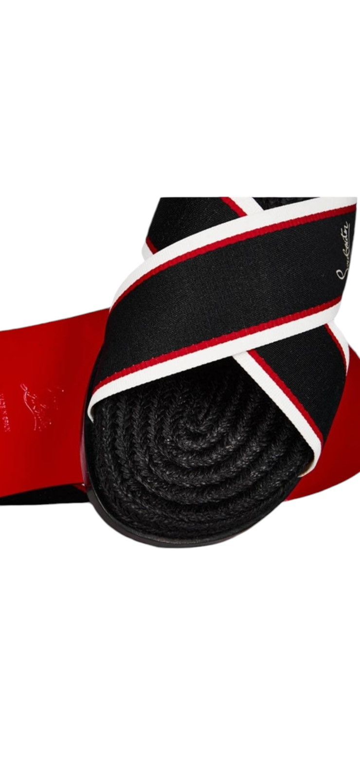 Christian Louboutin HOT CROSS SANDALS Size US 8 / EU 41 - 5 Thumbnail