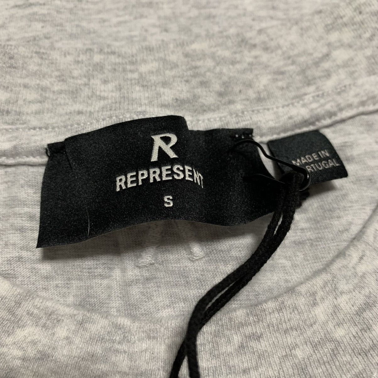Represent Clo. Represent Small Initial Marl Ice Grey Tee Regular Fit Size US S / EU 44-46 / 1 - 4 Thumbnail