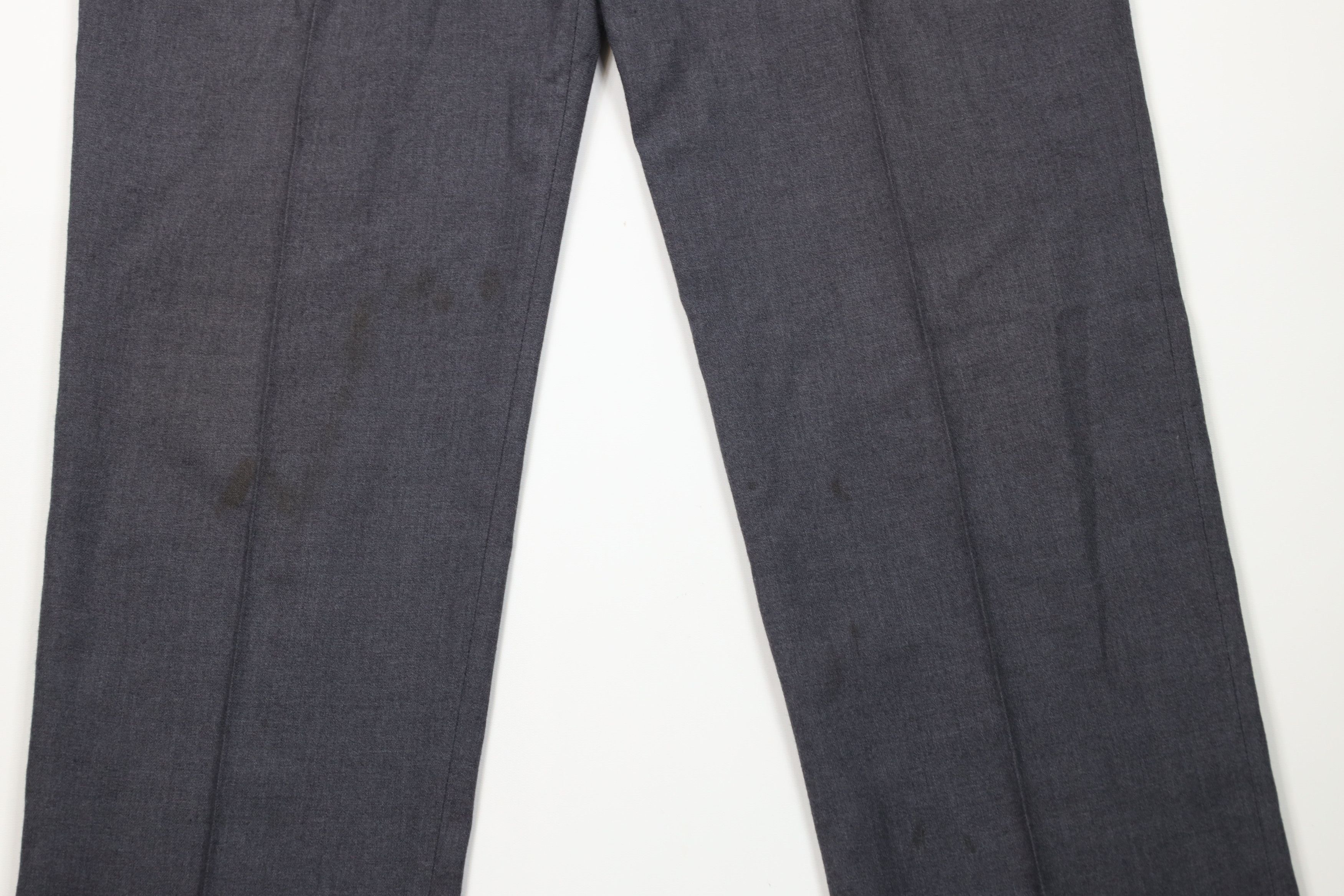 Vintage Vintage 70s Streetwear Worsted Wool Blend Wide Leg Pants USA Size US 38 / EU 54 - 3 Thumbnail